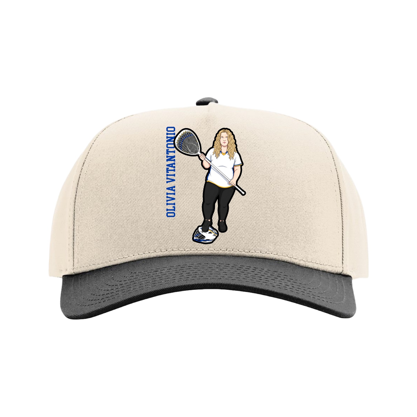 Full Fabric Five-Panel Champ Cap