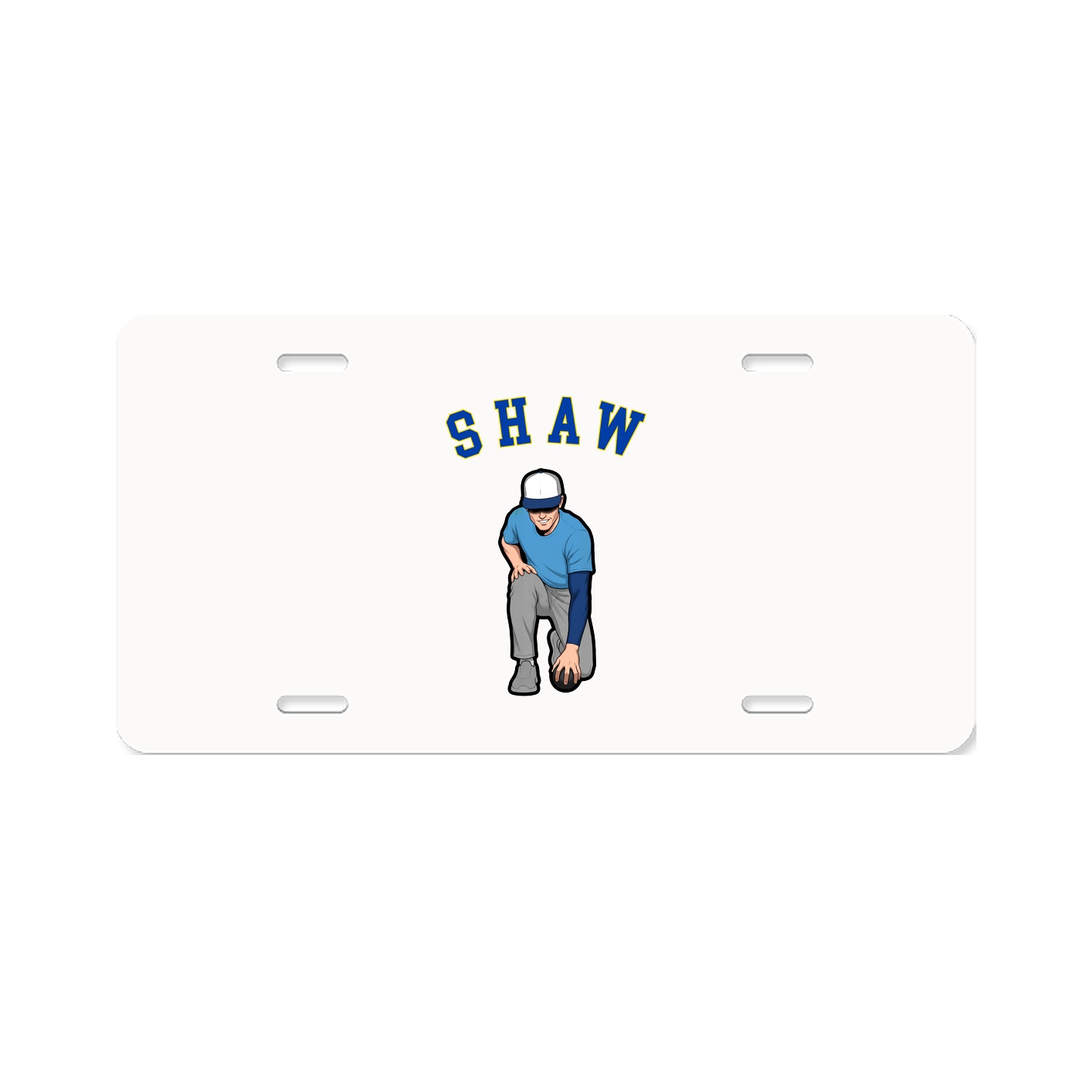 License Plate — Shirsey Arch in Classic