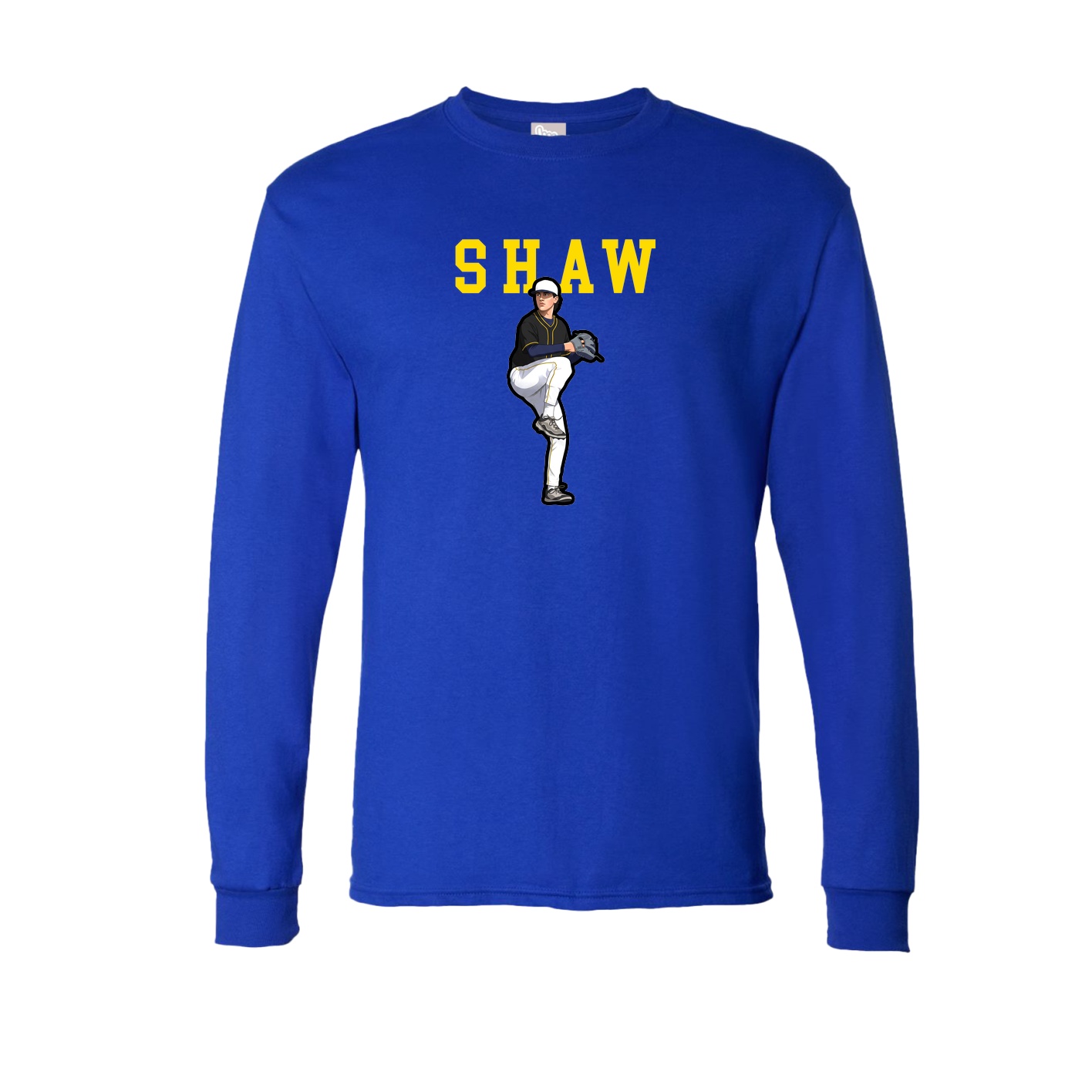 Long Sleeve Tee — Shirsey in Royal