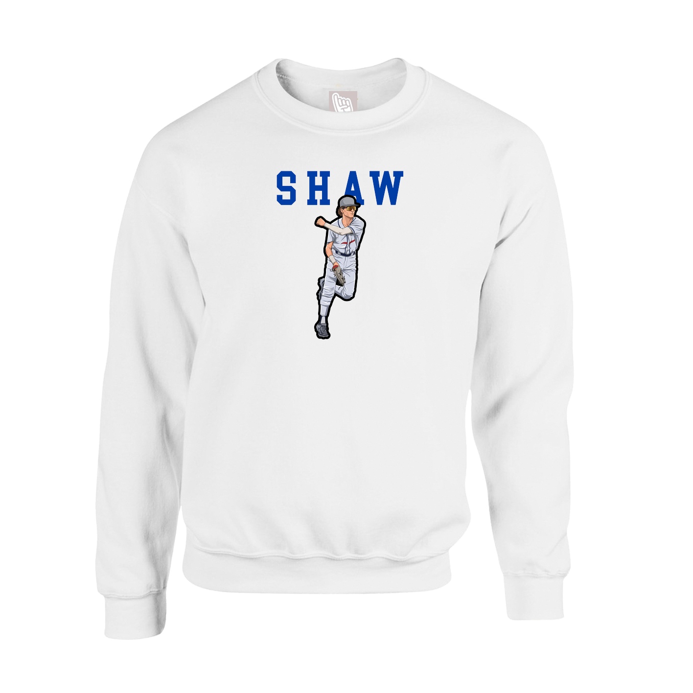 Fleece Crew — Shirsey in White