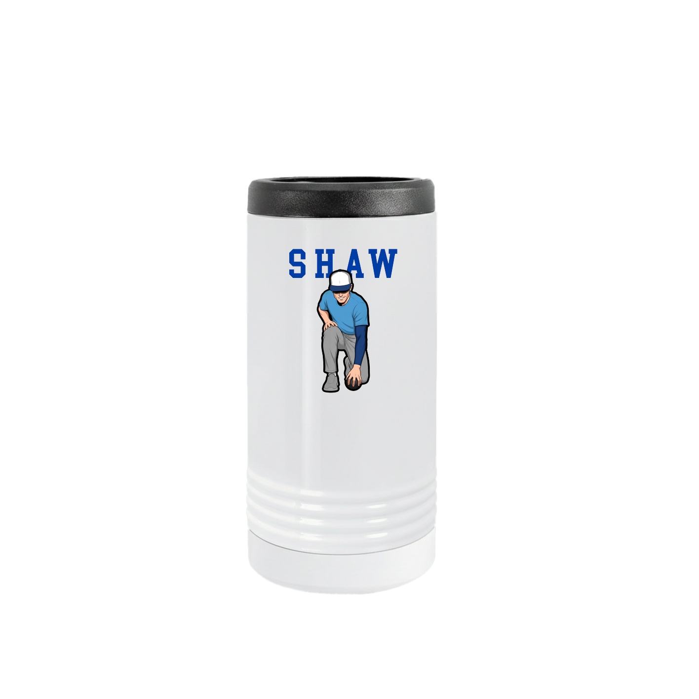 Slim Beverage Holder — Shirsey in White