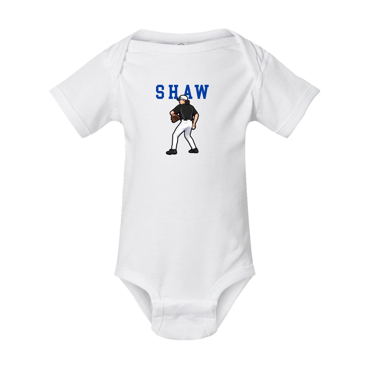 Baby Onesie — Shirsey in White