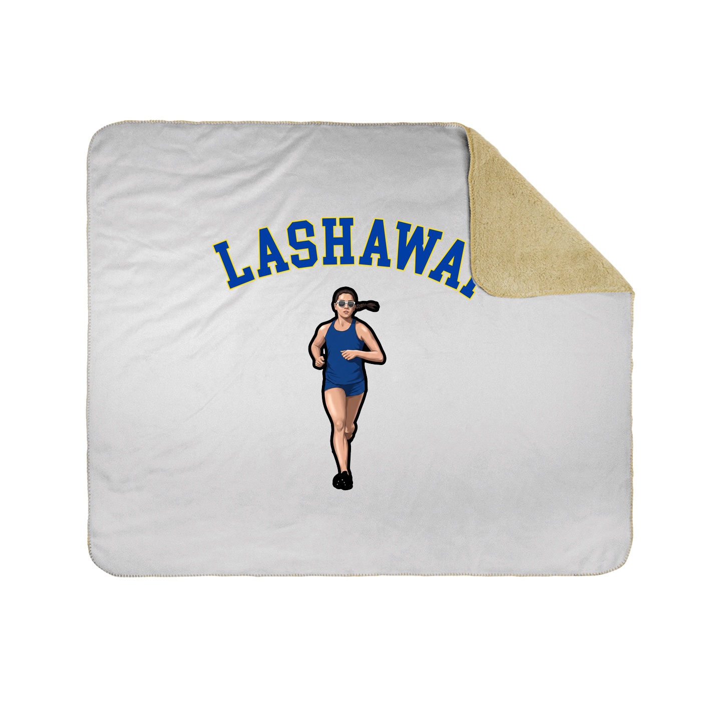 Throw Blanket — Shirsey Arch in White