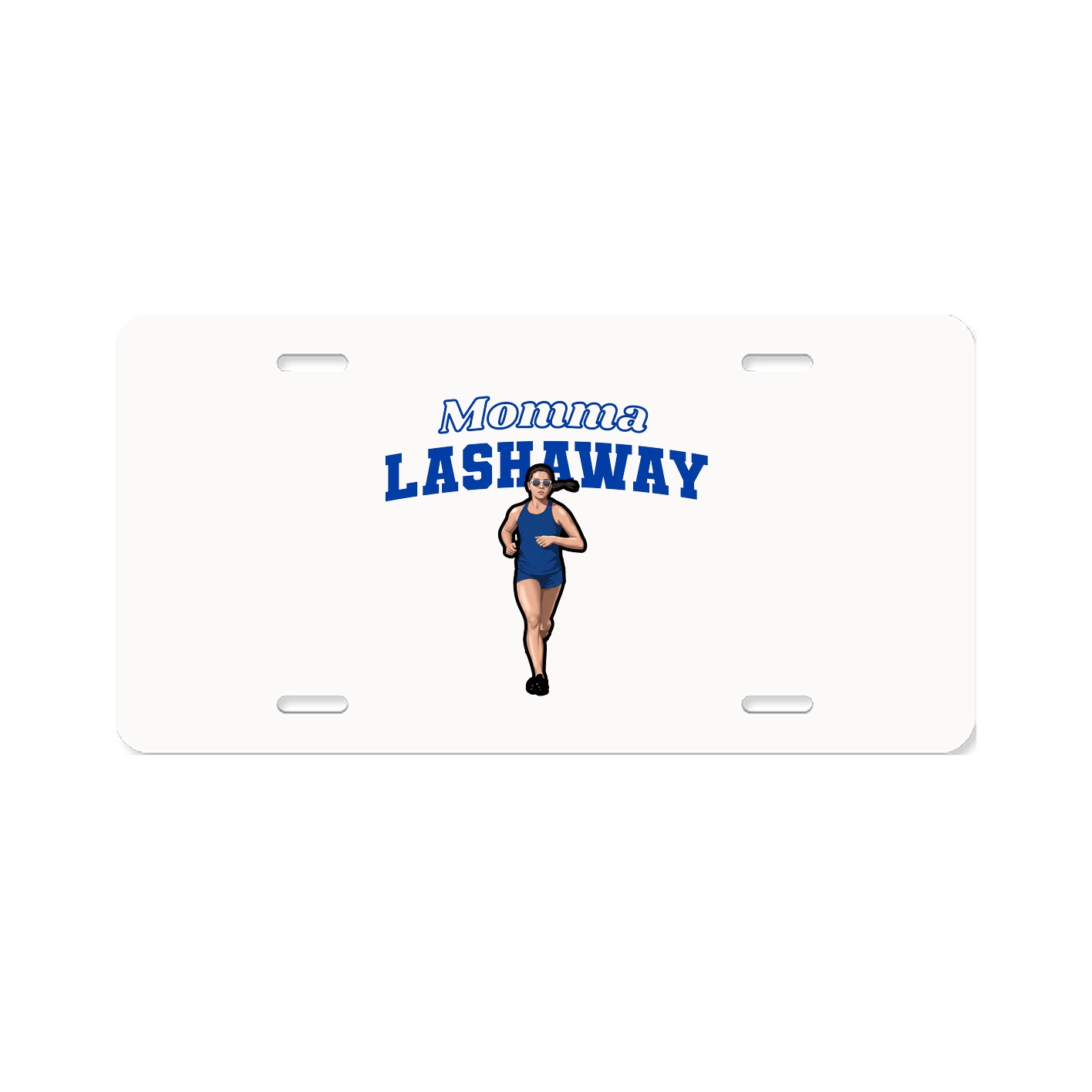 License Plate — Mothers Day Block in Classic