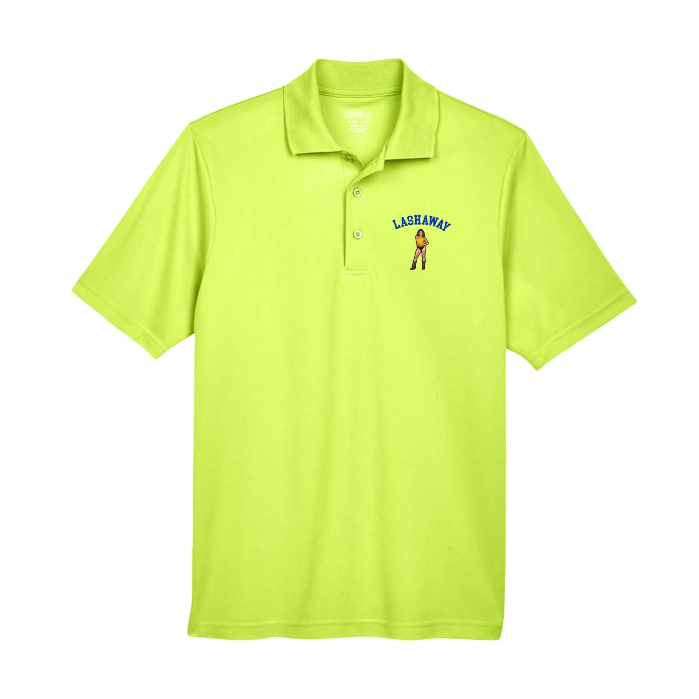Performance Polo — Shirsey Arch in Yellow