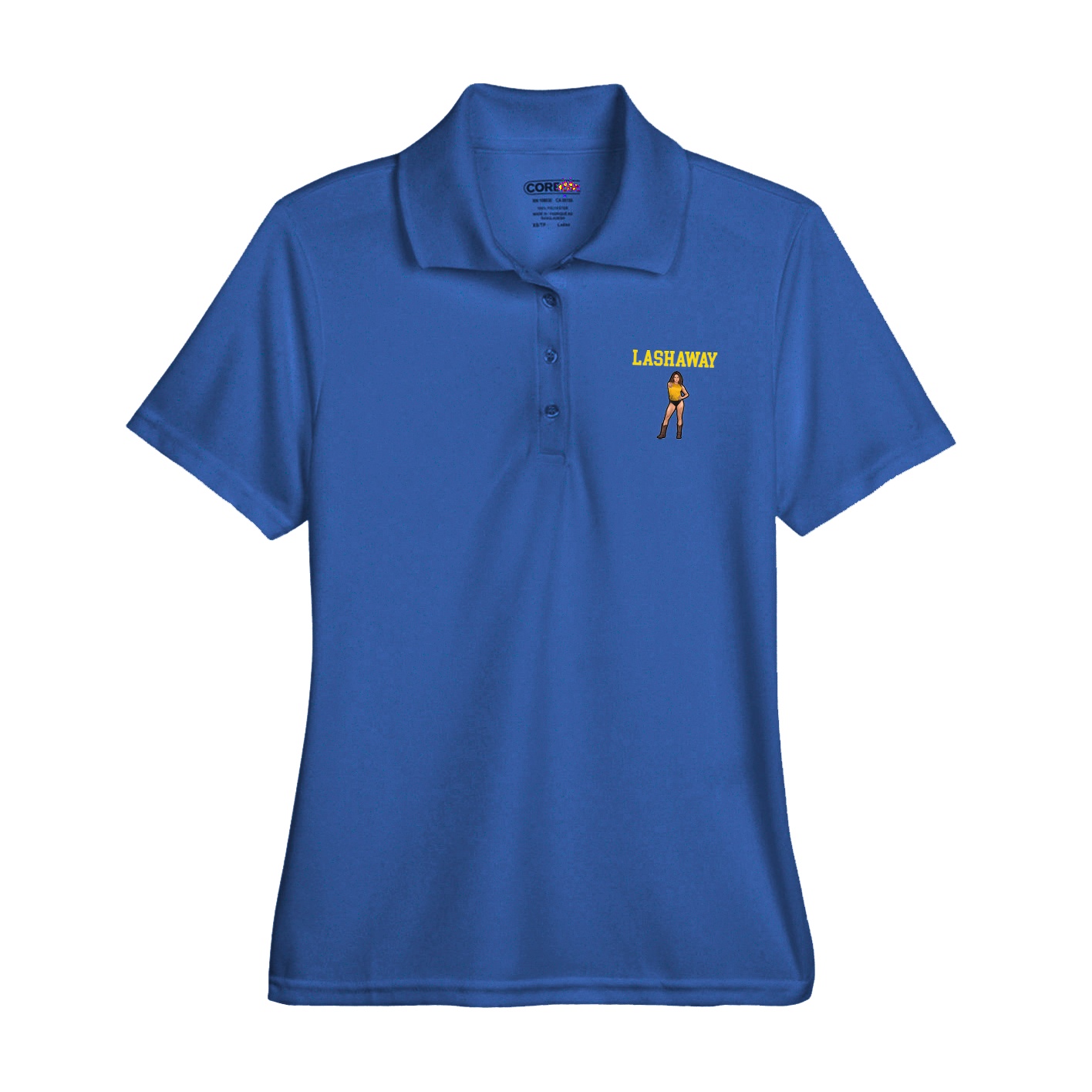 Womens Performance Polo — Shirsey in Royal