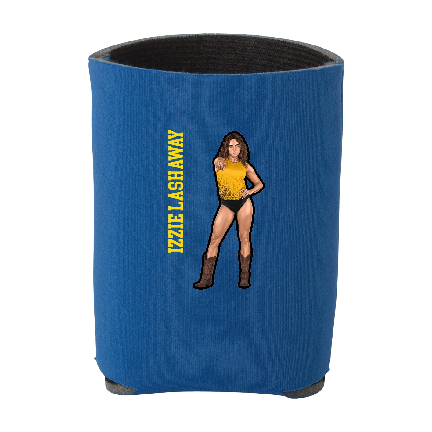 Can Holder — Name Vertical in Royal
