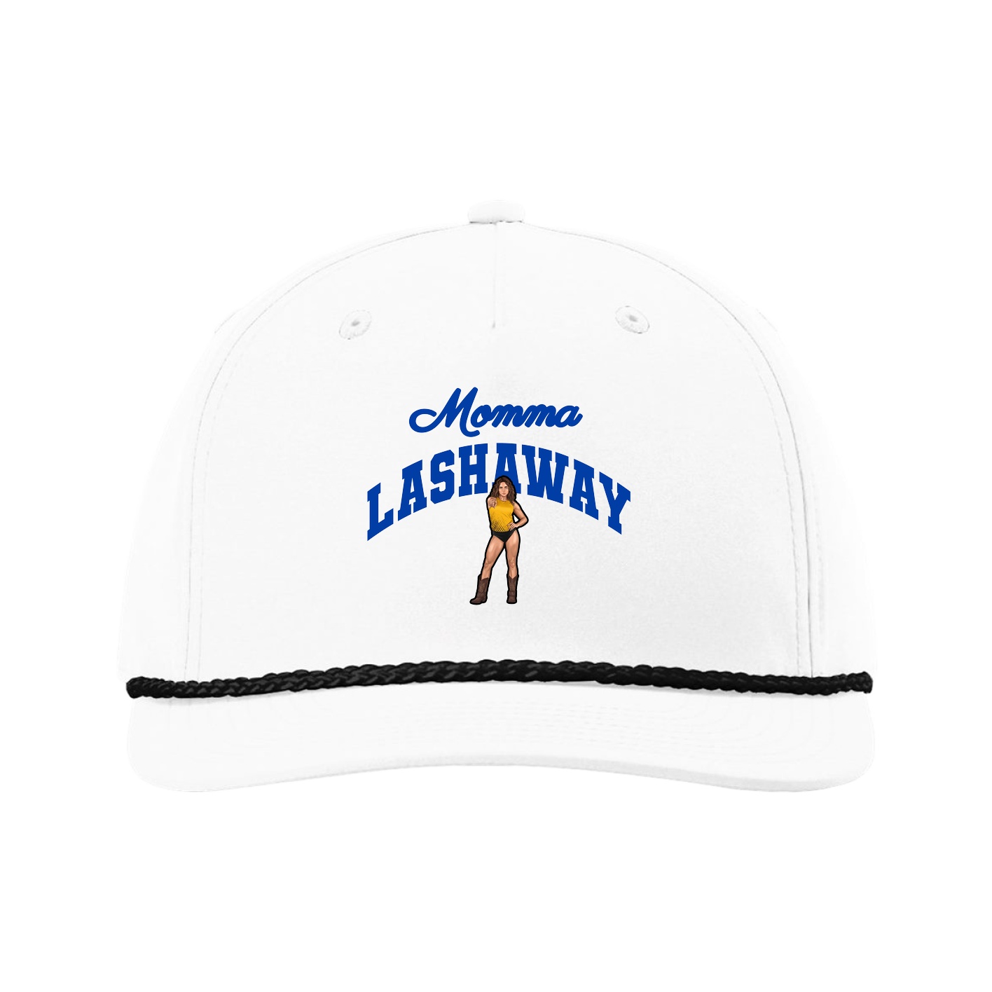 Five-Panel Classic Rope Cap — Mothers Day Arch in White