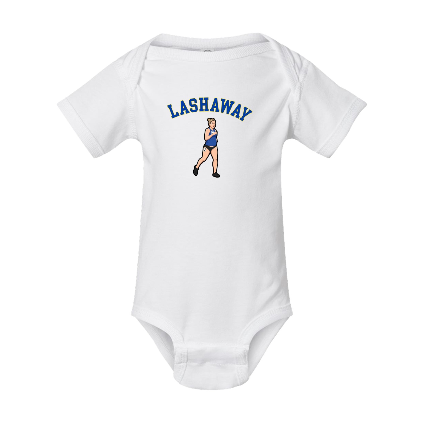 Baby Onesie — Shirsey Arch in White