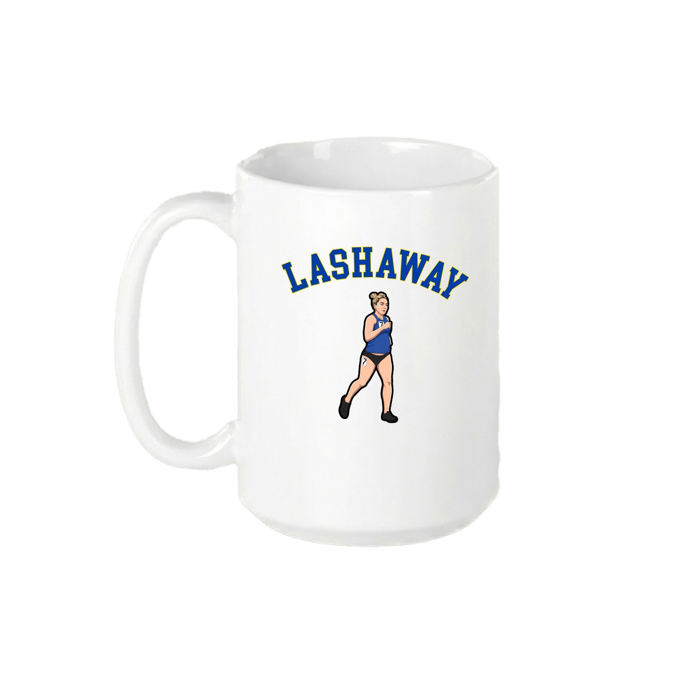 15oz Coffee Mug — Shirsey Arch in White