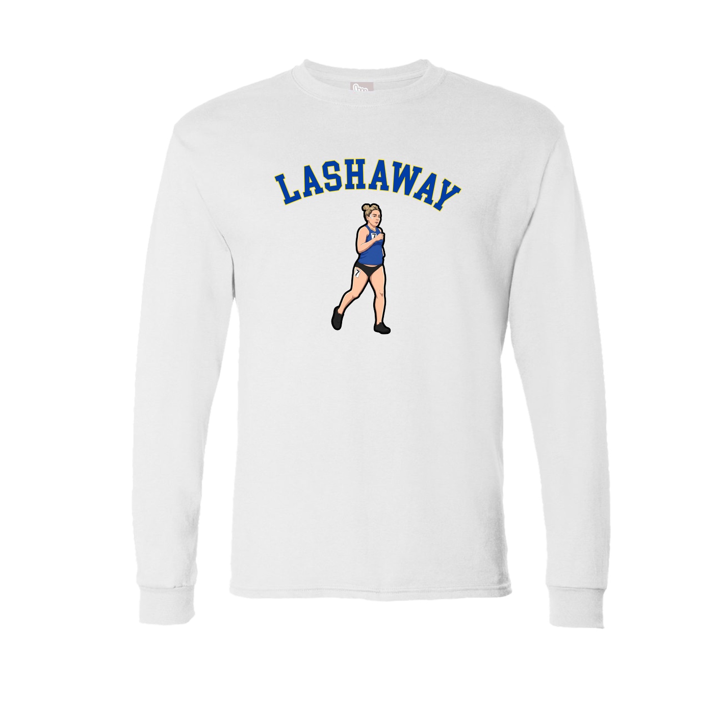 Long Sleeve Tee — Shirsey Arch in White