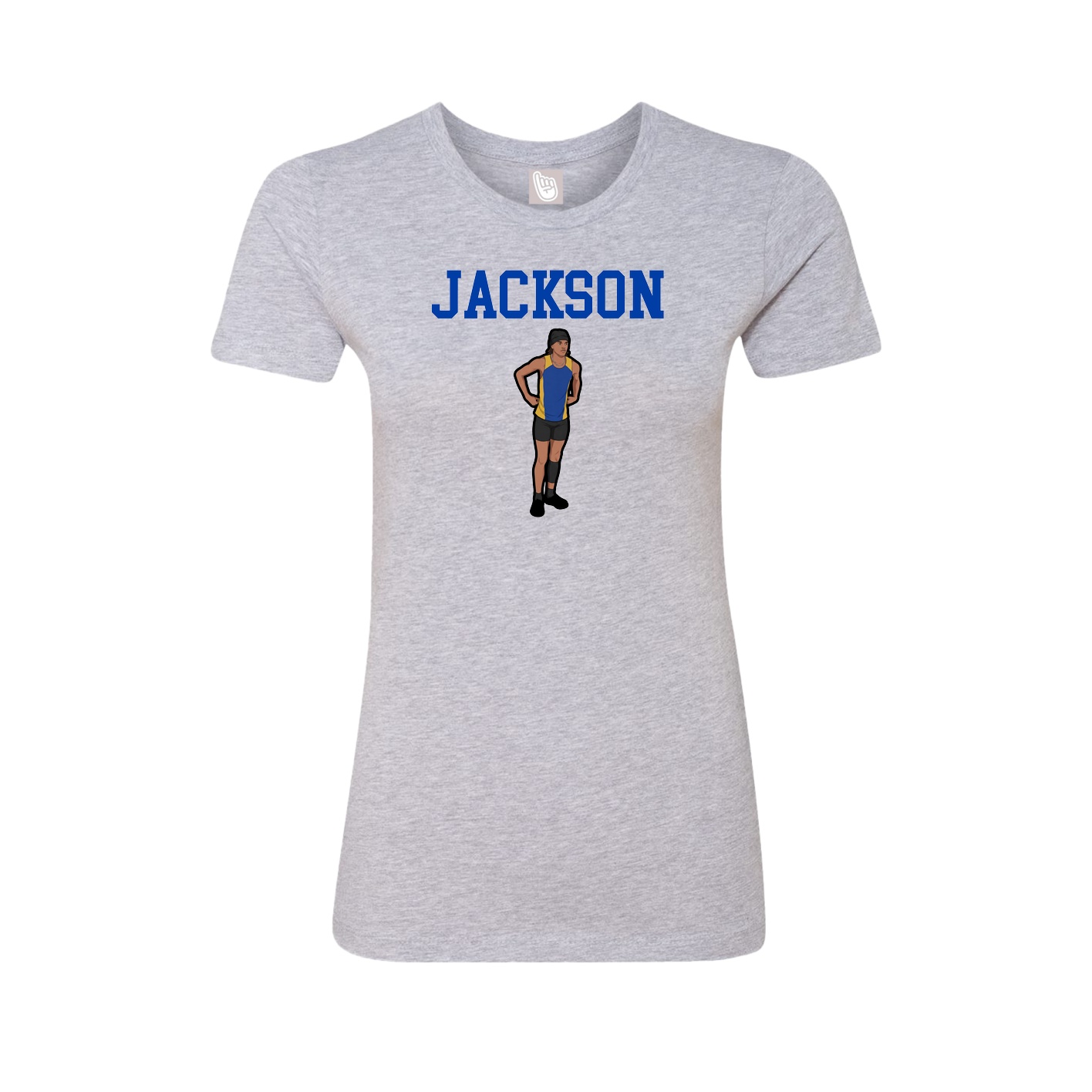 Fitted Women's Tee — Shirsey in Grey