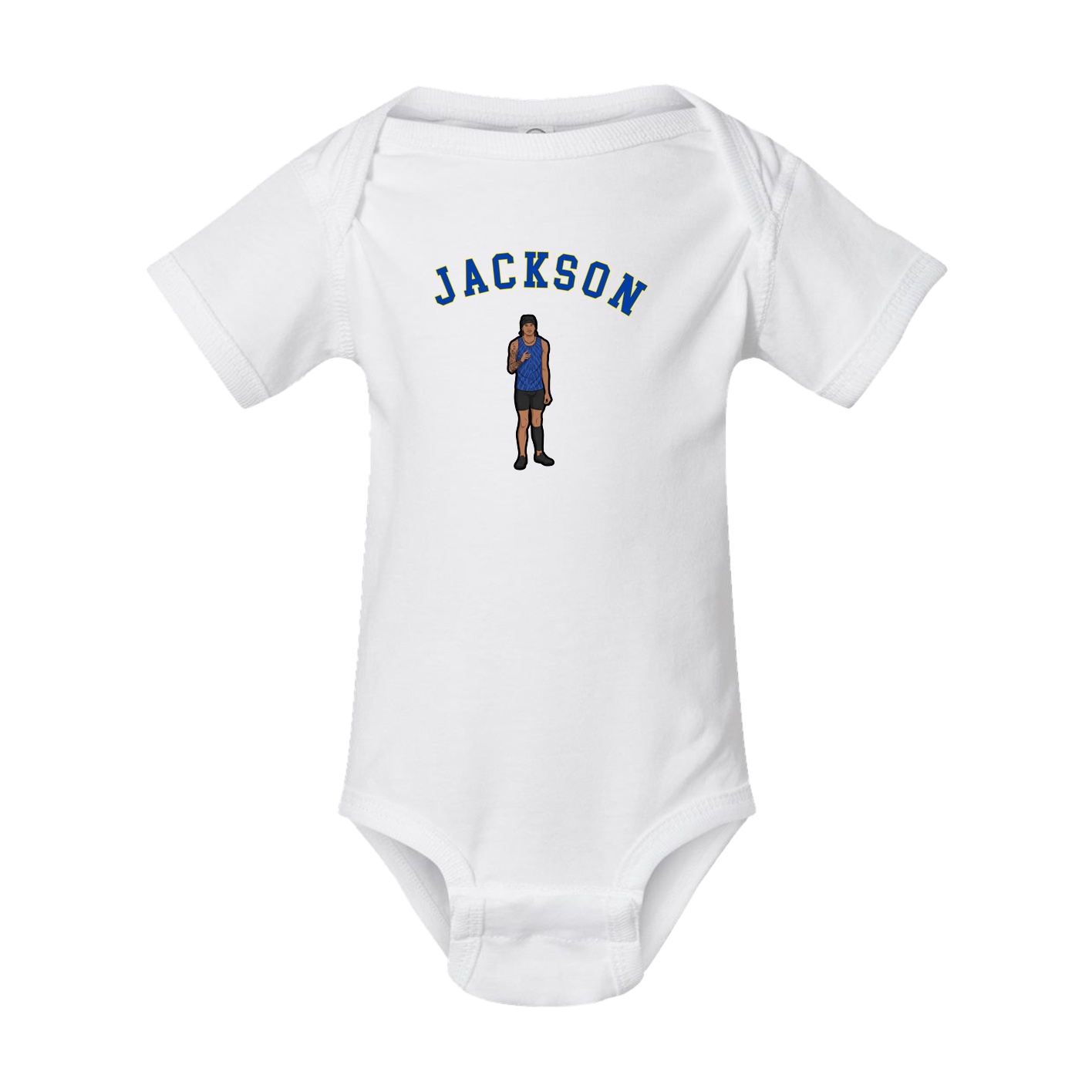 Baby Onesie — Shirsey Arch in White