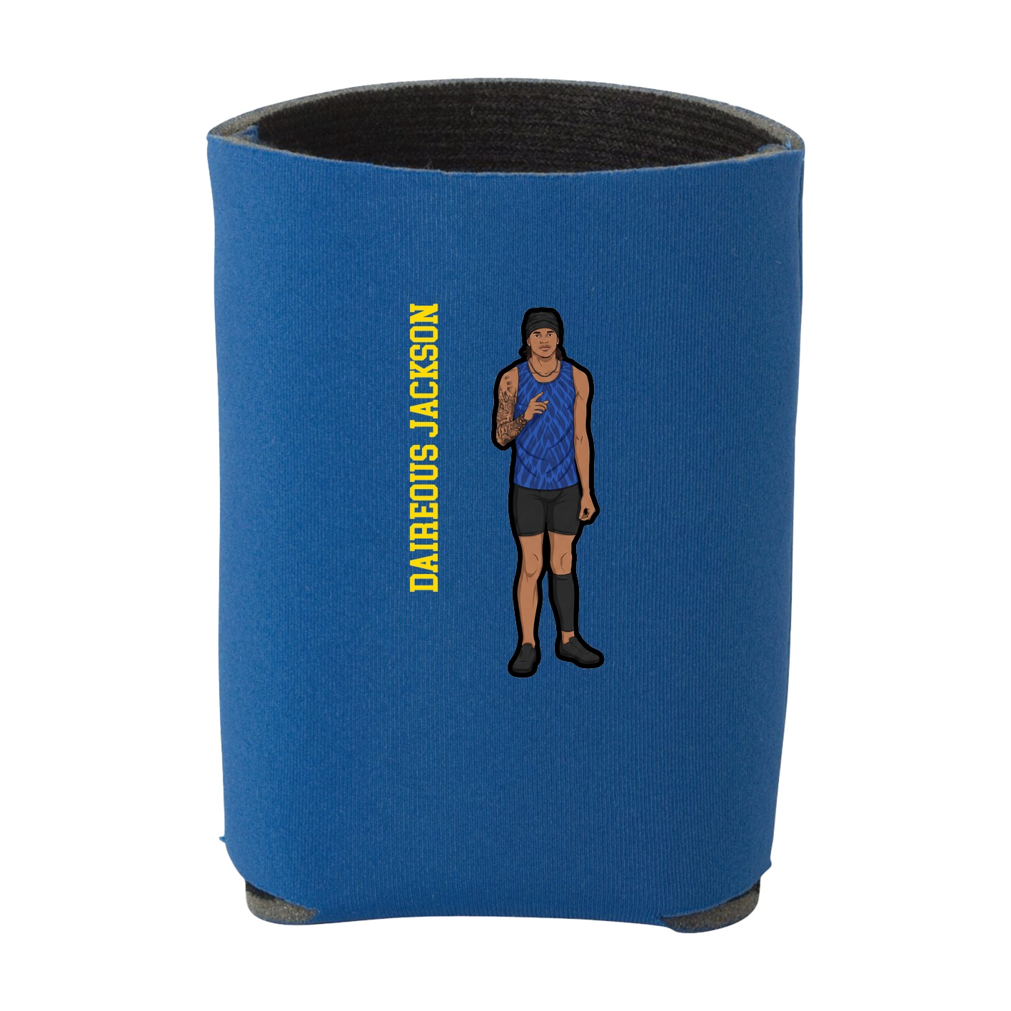 Can Holder — Name Vertical in Royal