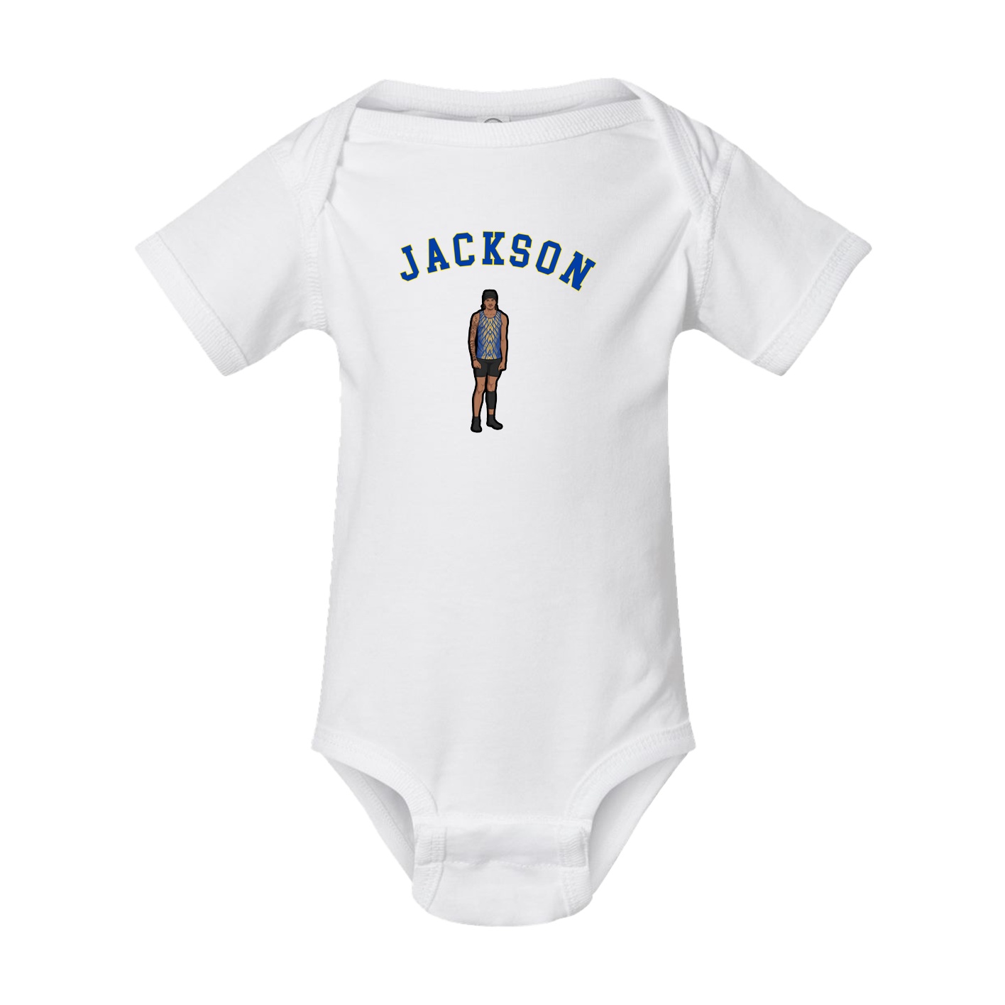 Baby Onesie — Shirsey Arch in White