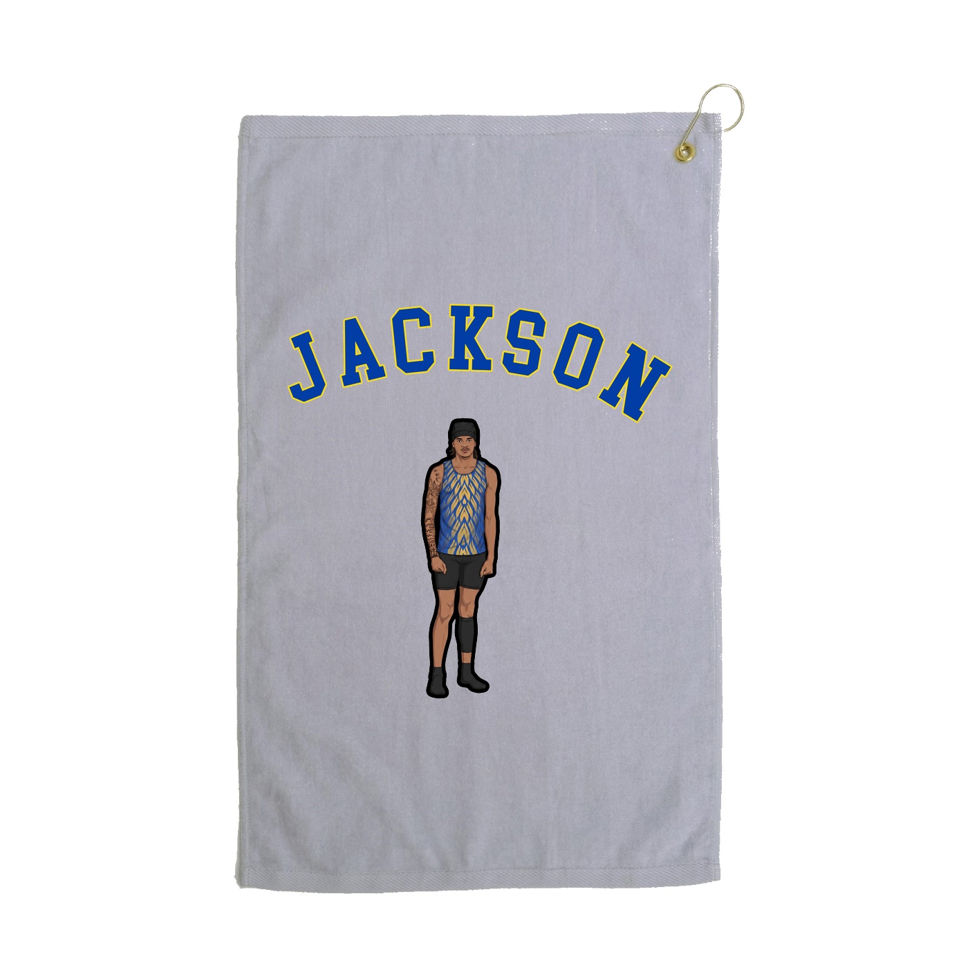 Golf Towel — Shirsey Arch in Grey