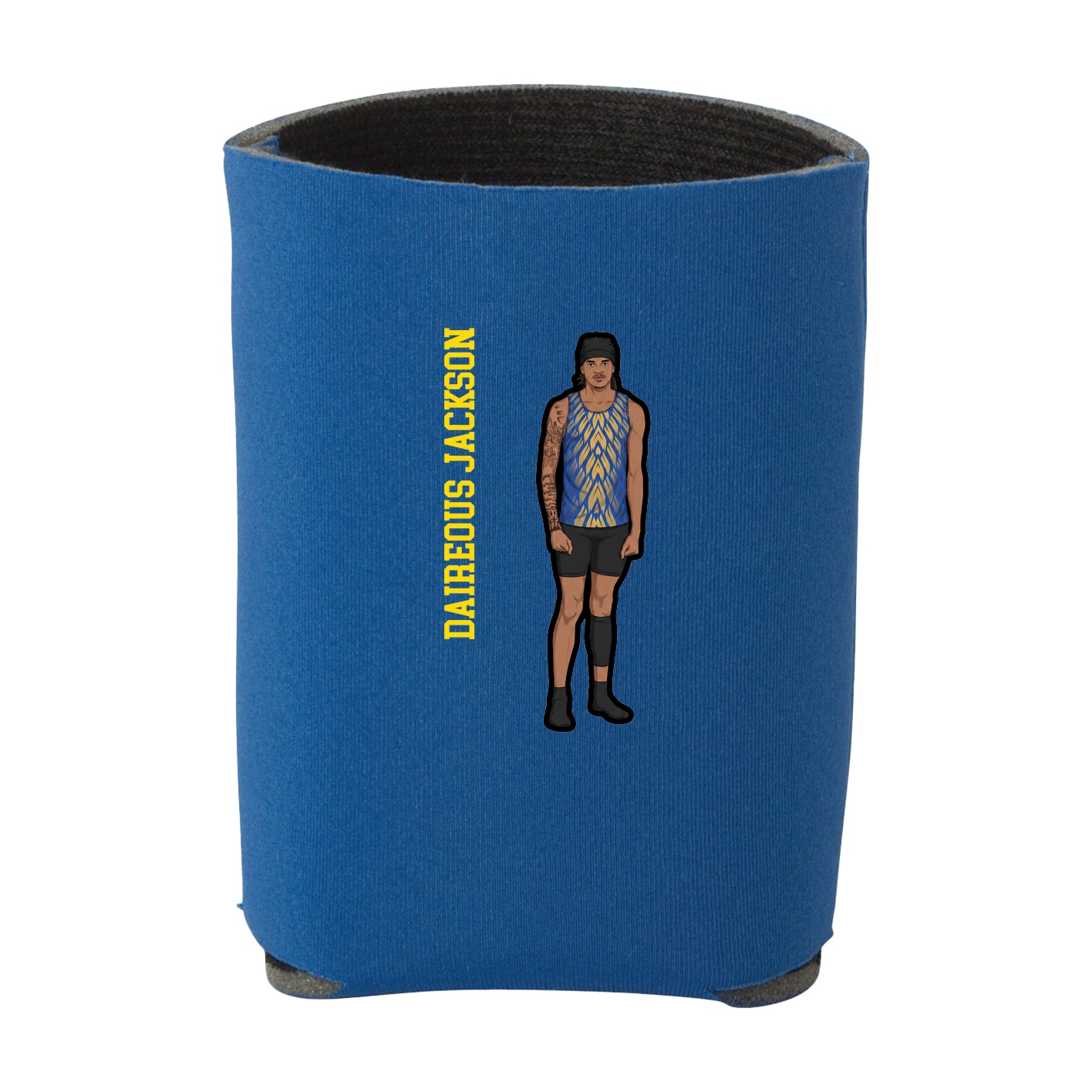 Can Holder — Name Vertical in Royal