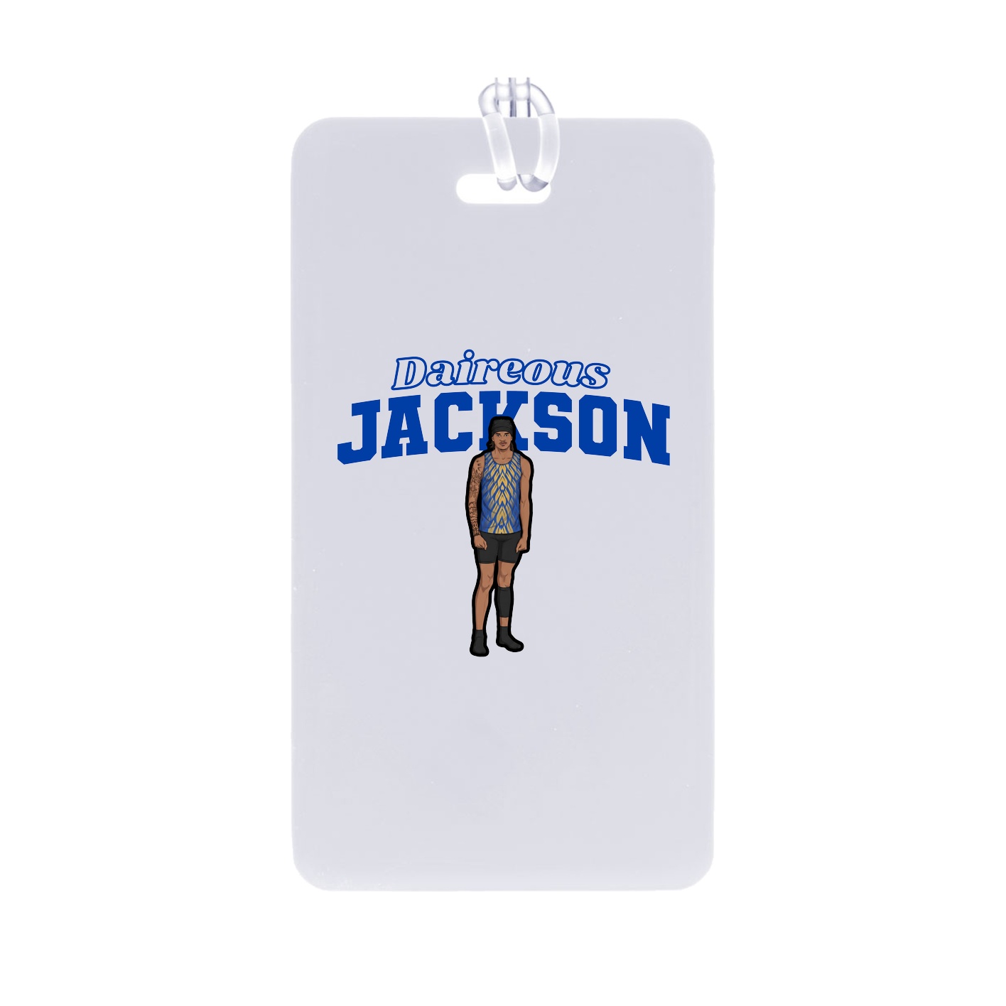 Bag Tag — Name Arch in Classic
