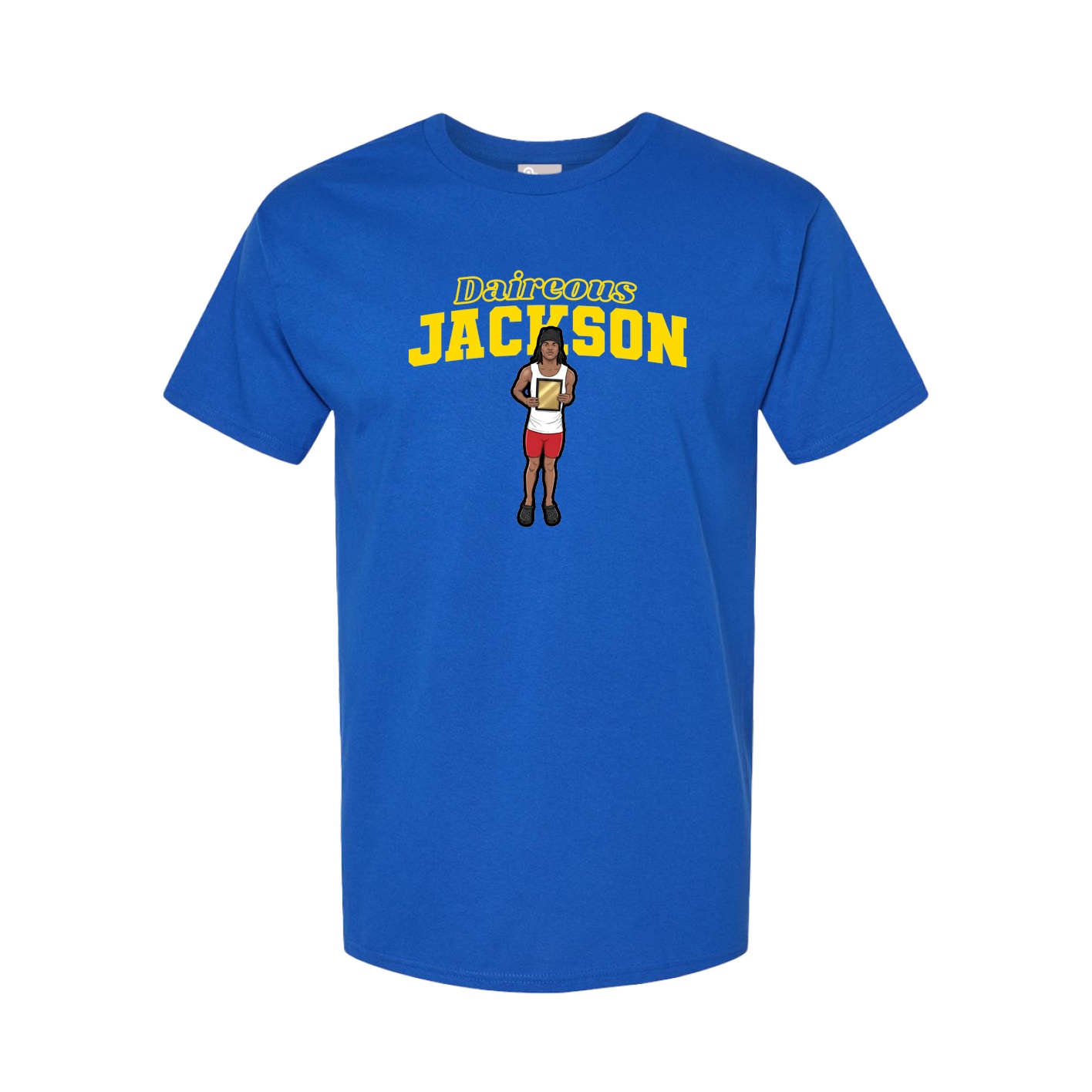 Tee — Name Arch in Royal