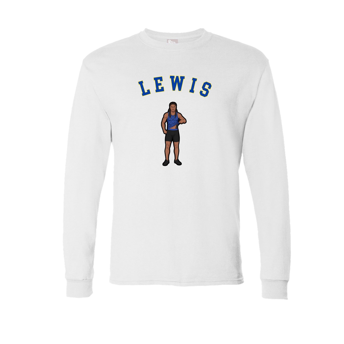 Long Sleeve Tee — Shirsey Arch in White