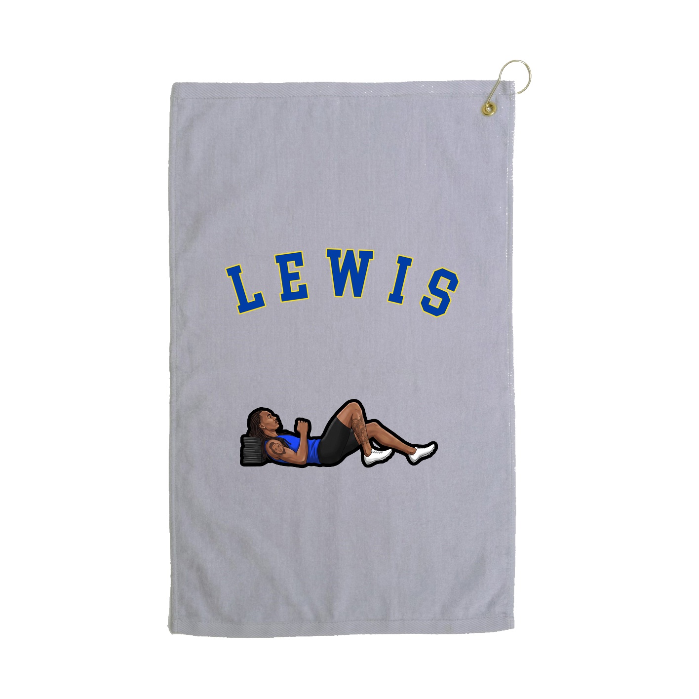Golf Towel — Shirsey Arch in Grey