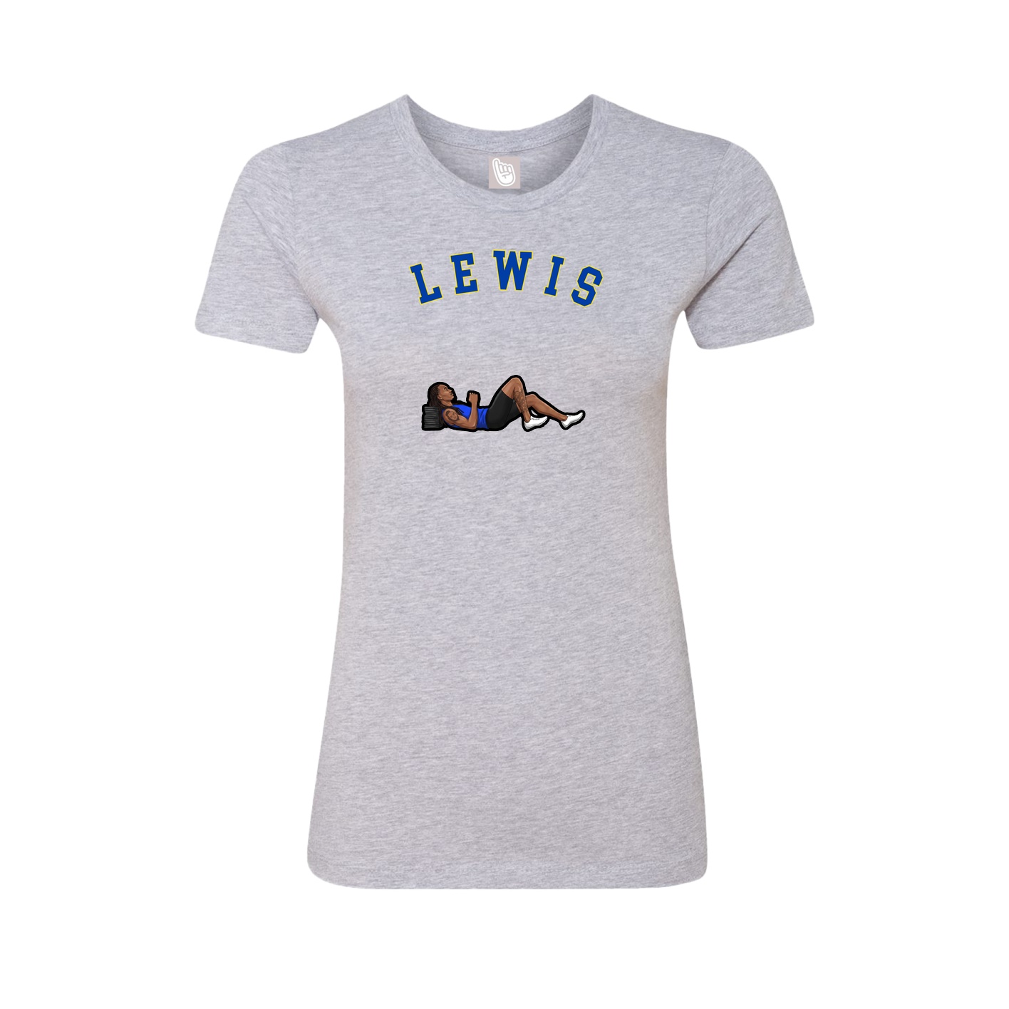 Womens Tee — Shirsey Arch in Grey