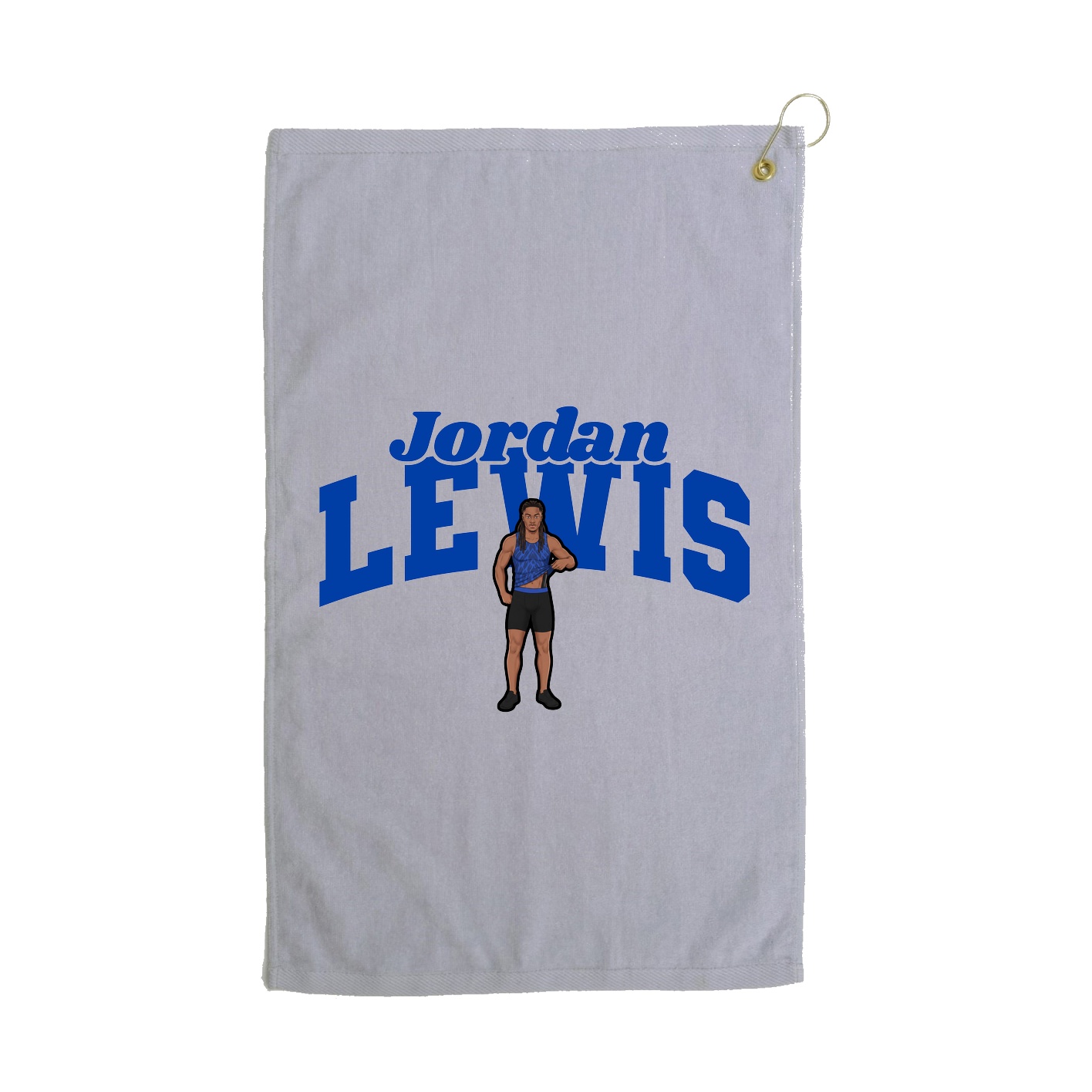 Golf Towel — Signature Arch in Grey
