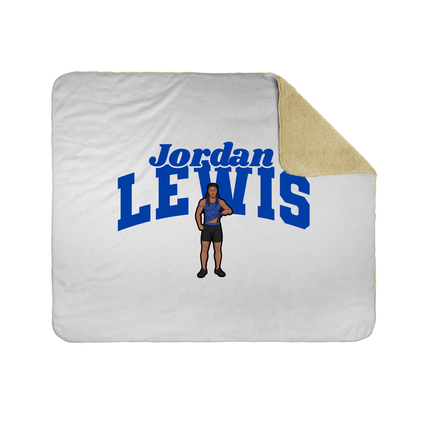 Throw Blanket — Signature Arch in White