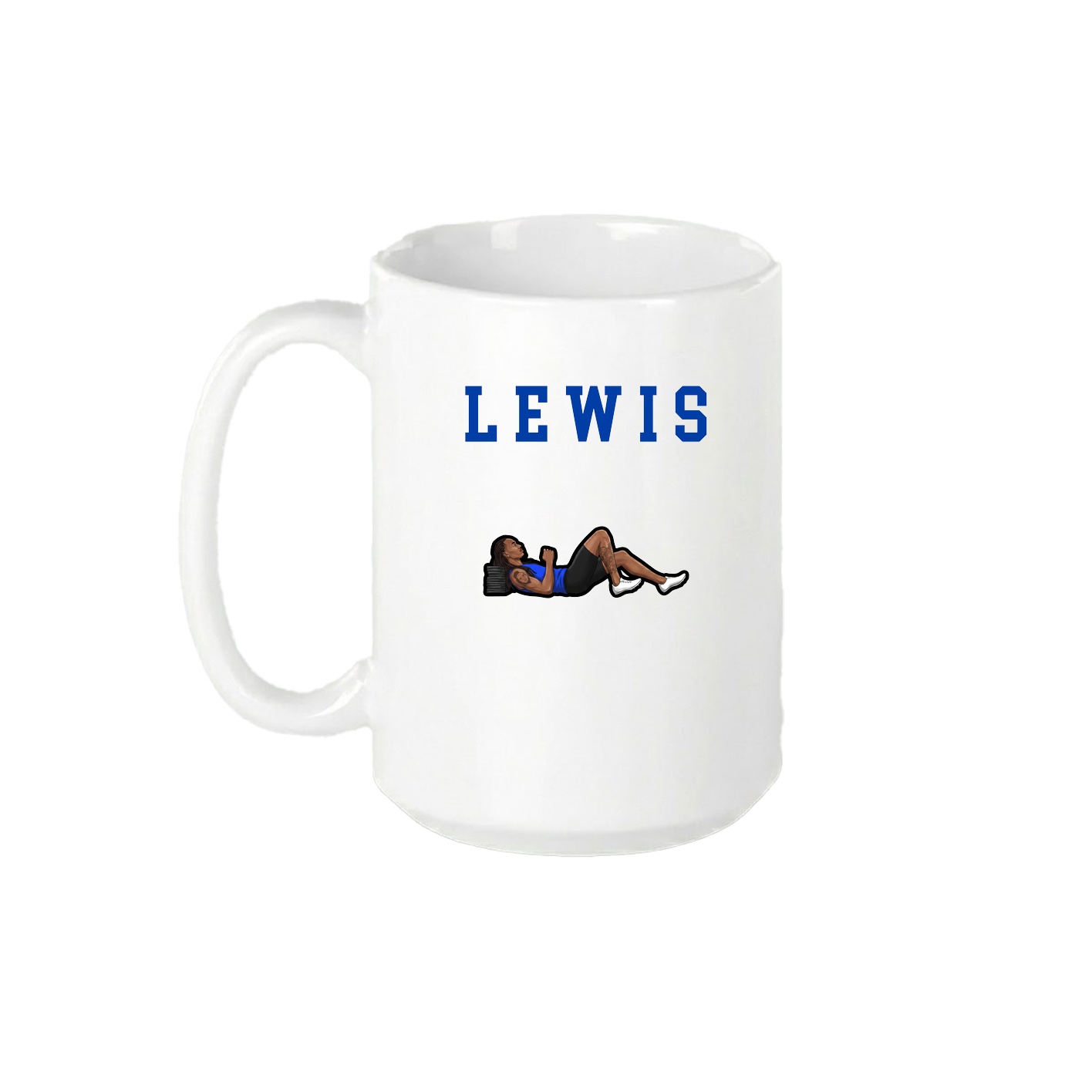 15oz Coffee Mug — Shirsey in White