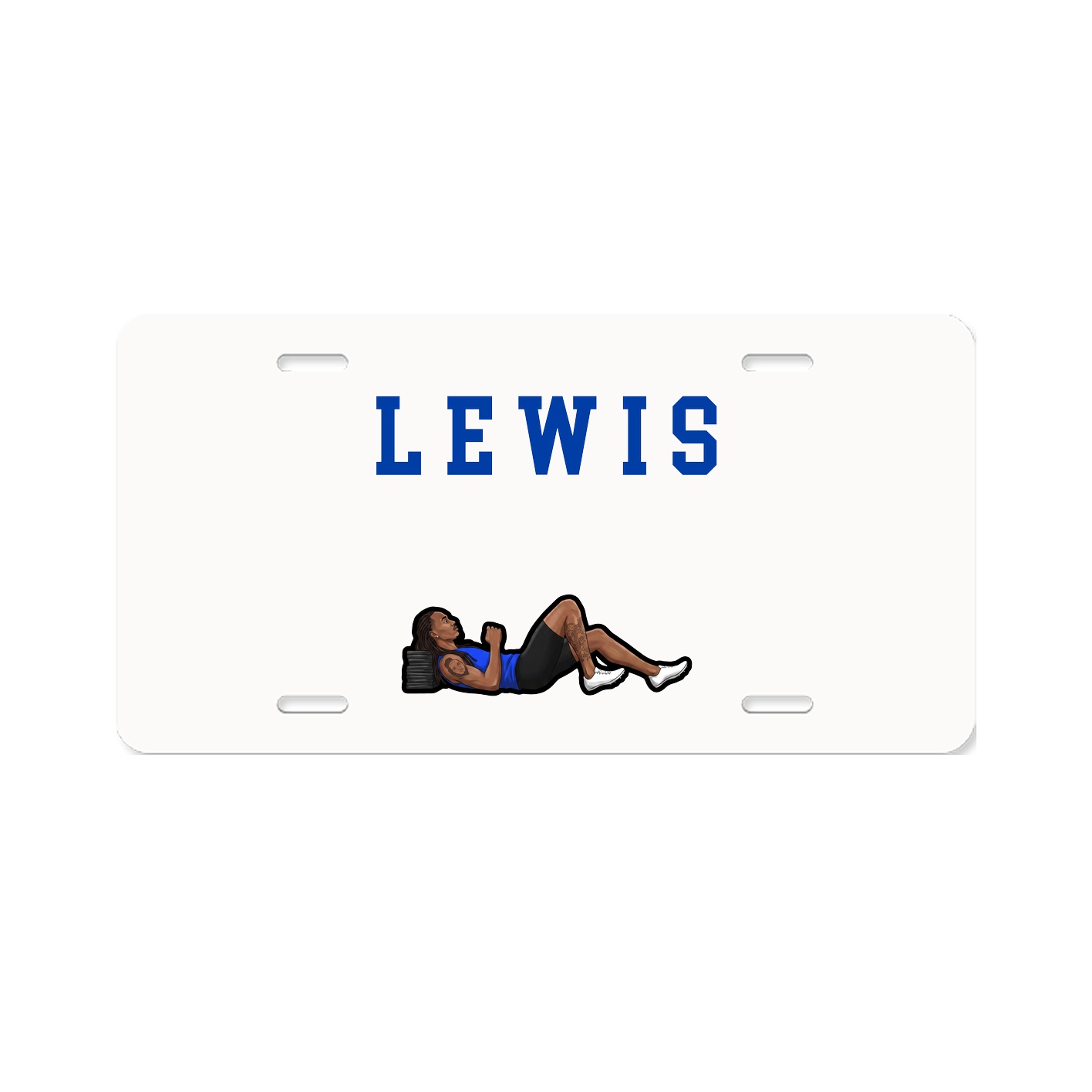 License Plate — Shirsey in Classic