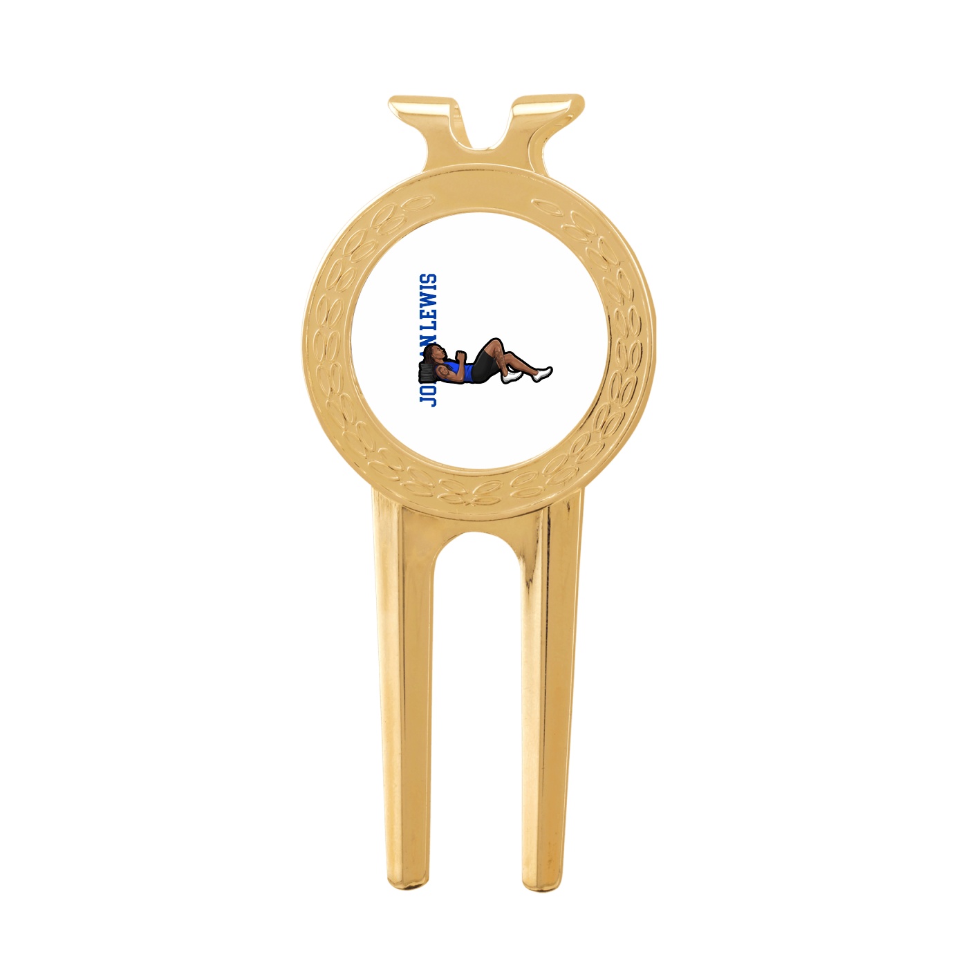 Divot Tool with Ball Marker — Name Vertical in Classic