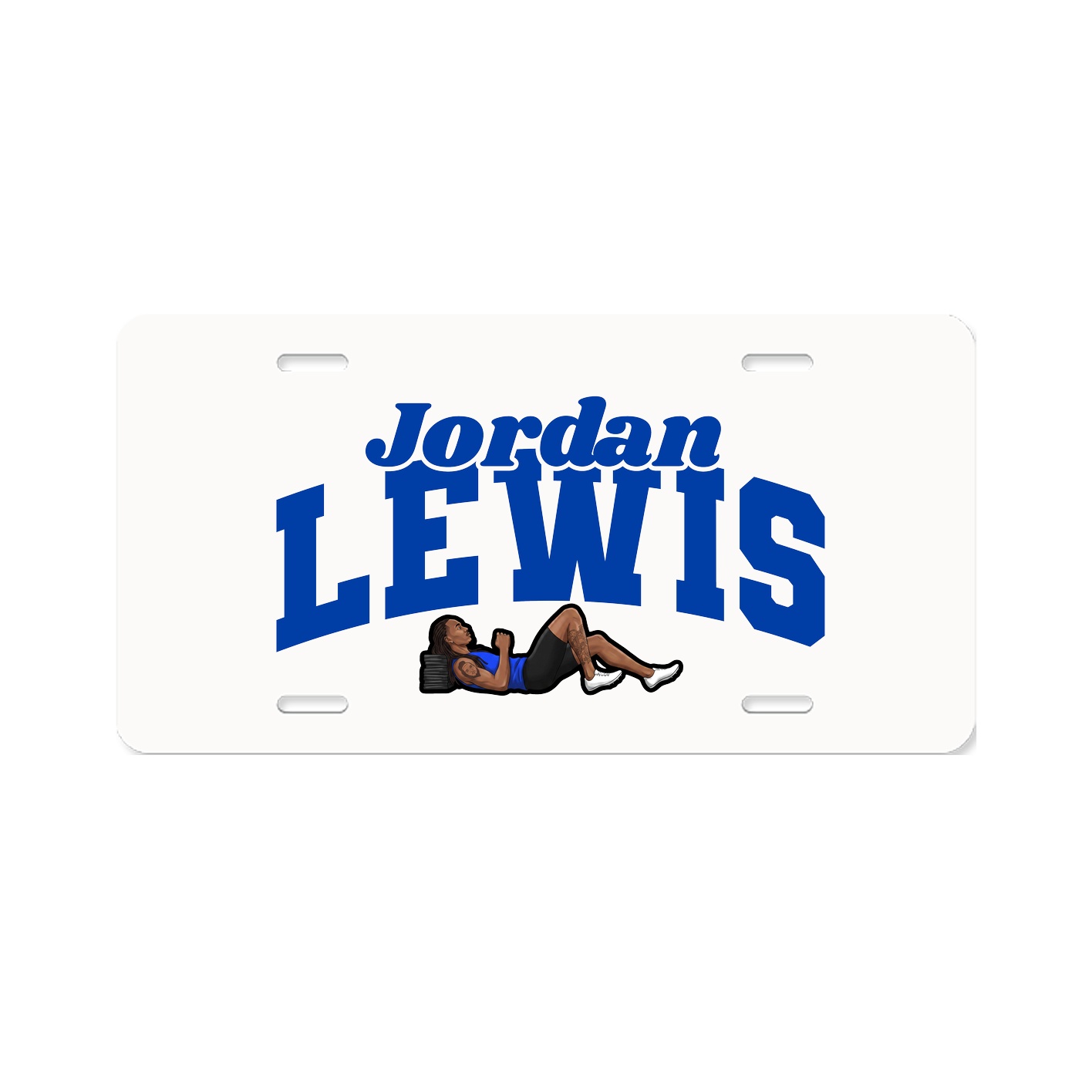 License Plate — Signature Arch in Classic