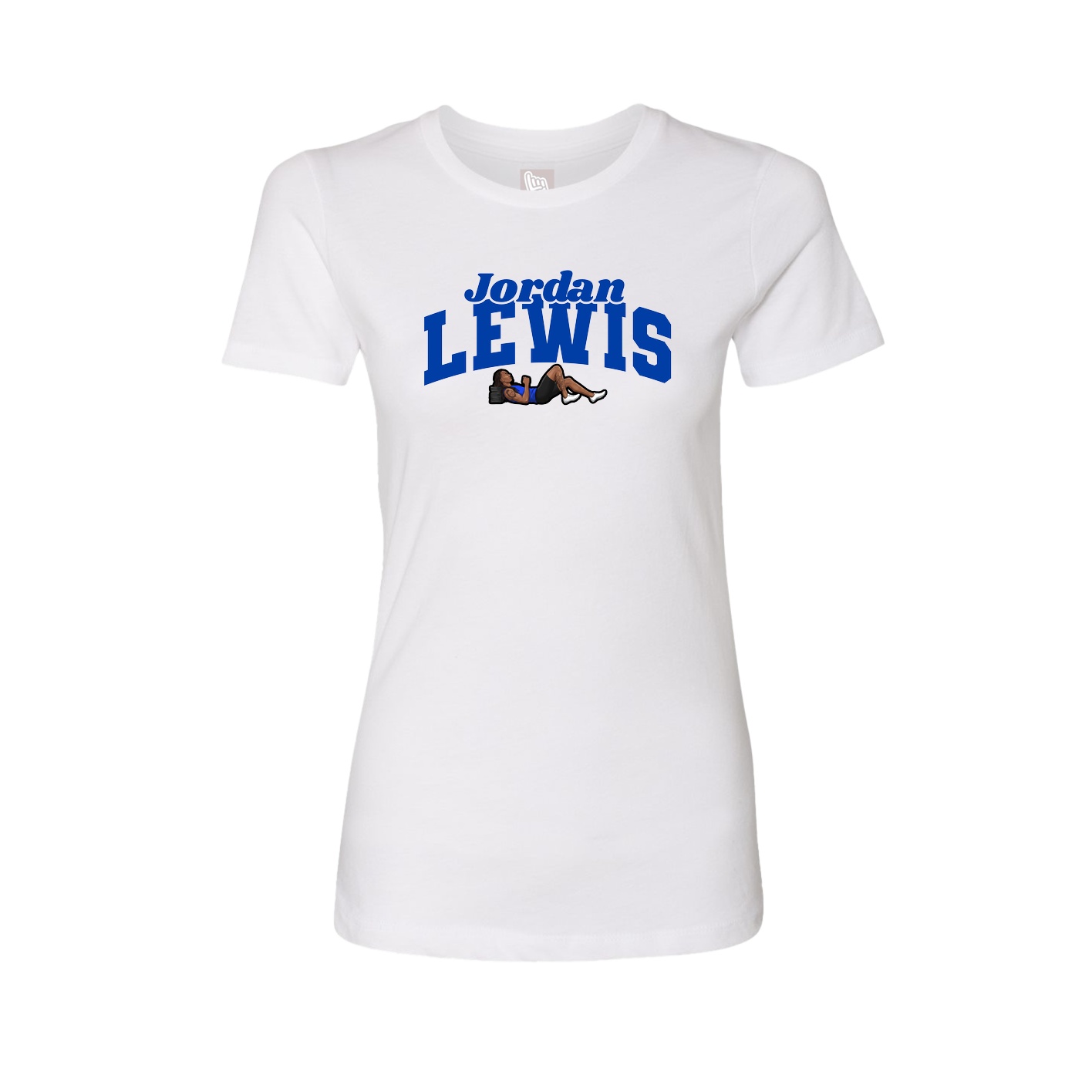 Womens Tee — Signature Arch in White