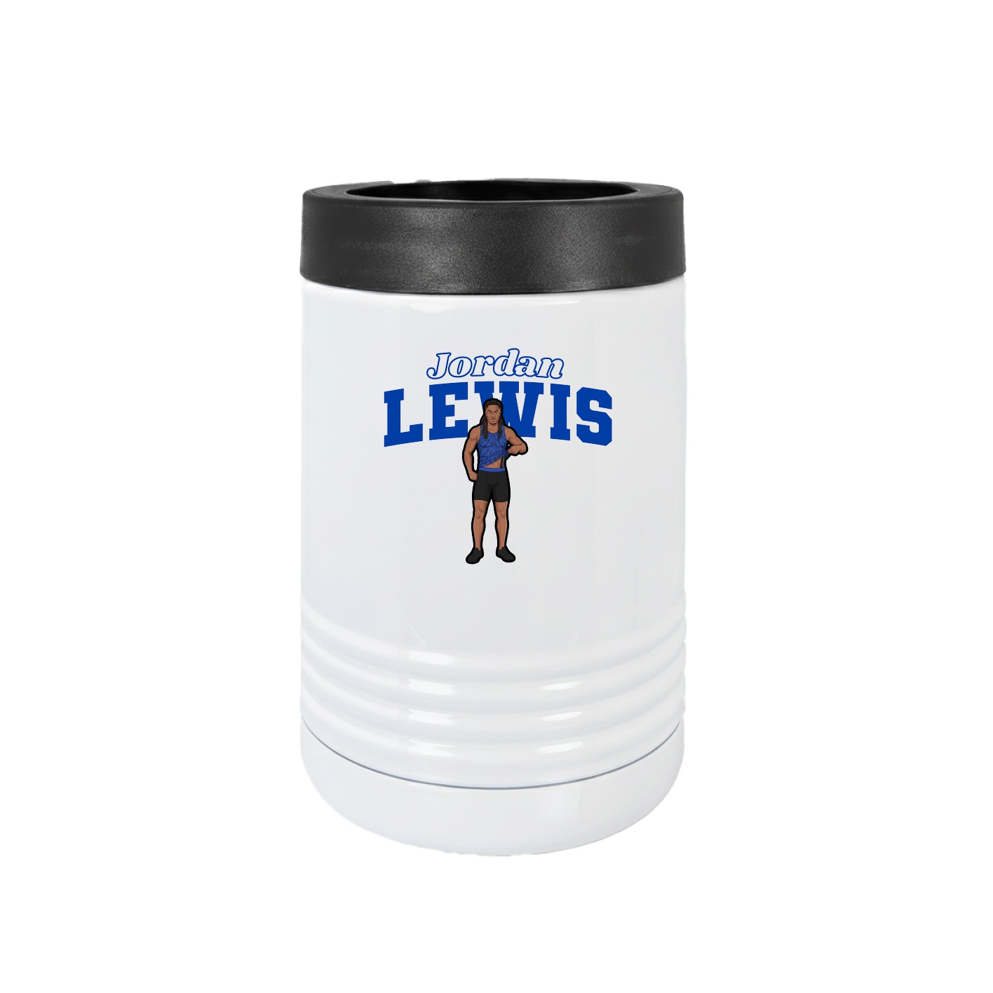 Beverage Holder — Name Arch in White