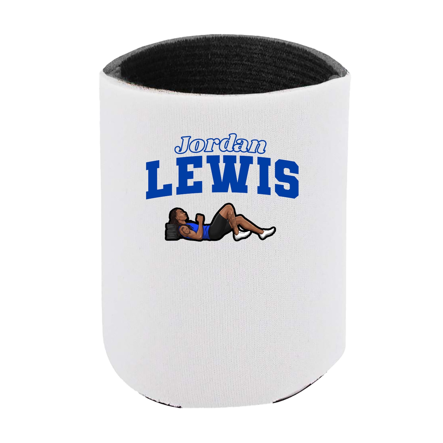 Can Holder — Name Arch in White