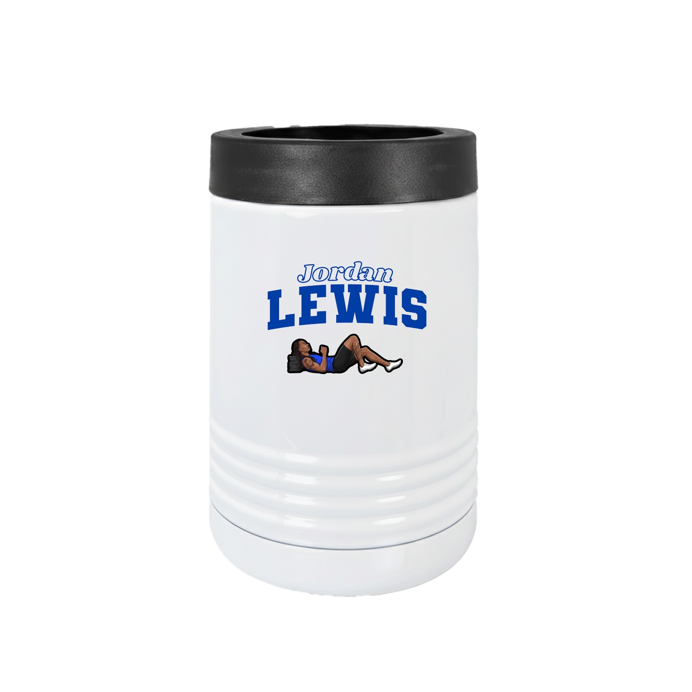 Beverage Holder — Name Arch in White