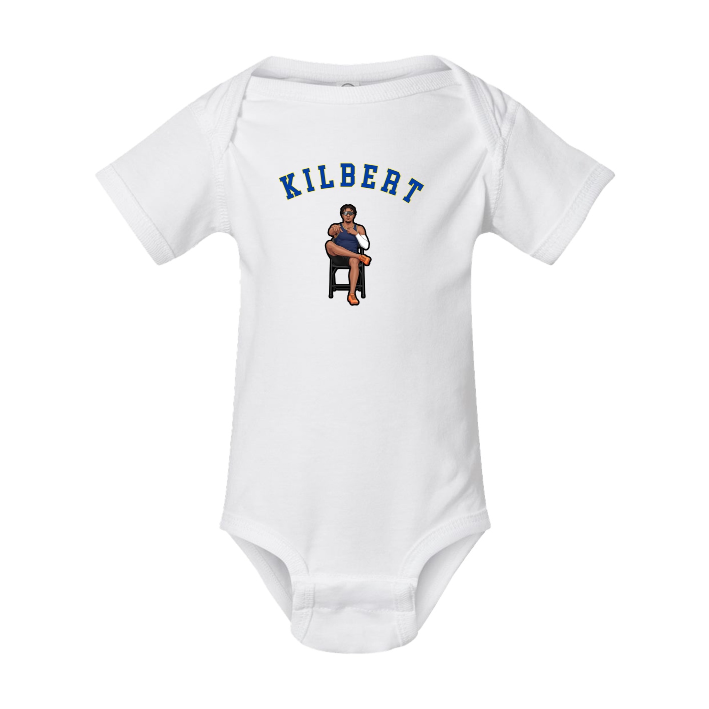 Baby Onesie — Shirsey Arch in White