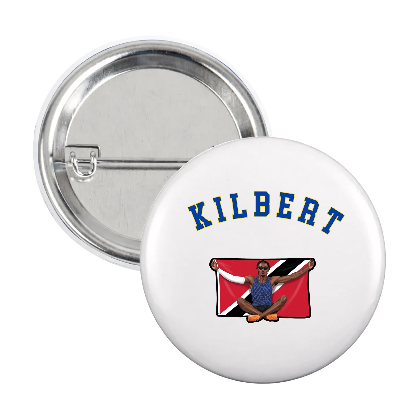 Game Day Button — Shirsey Arch in White