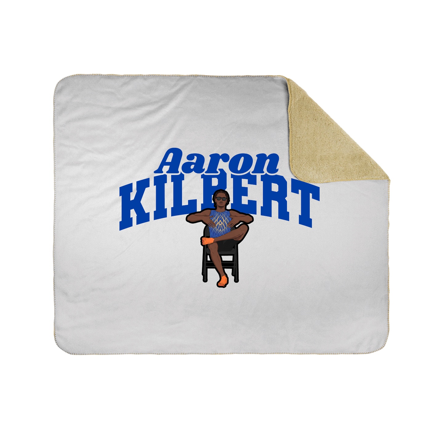 Throw Blanket — Signature Arch in White
