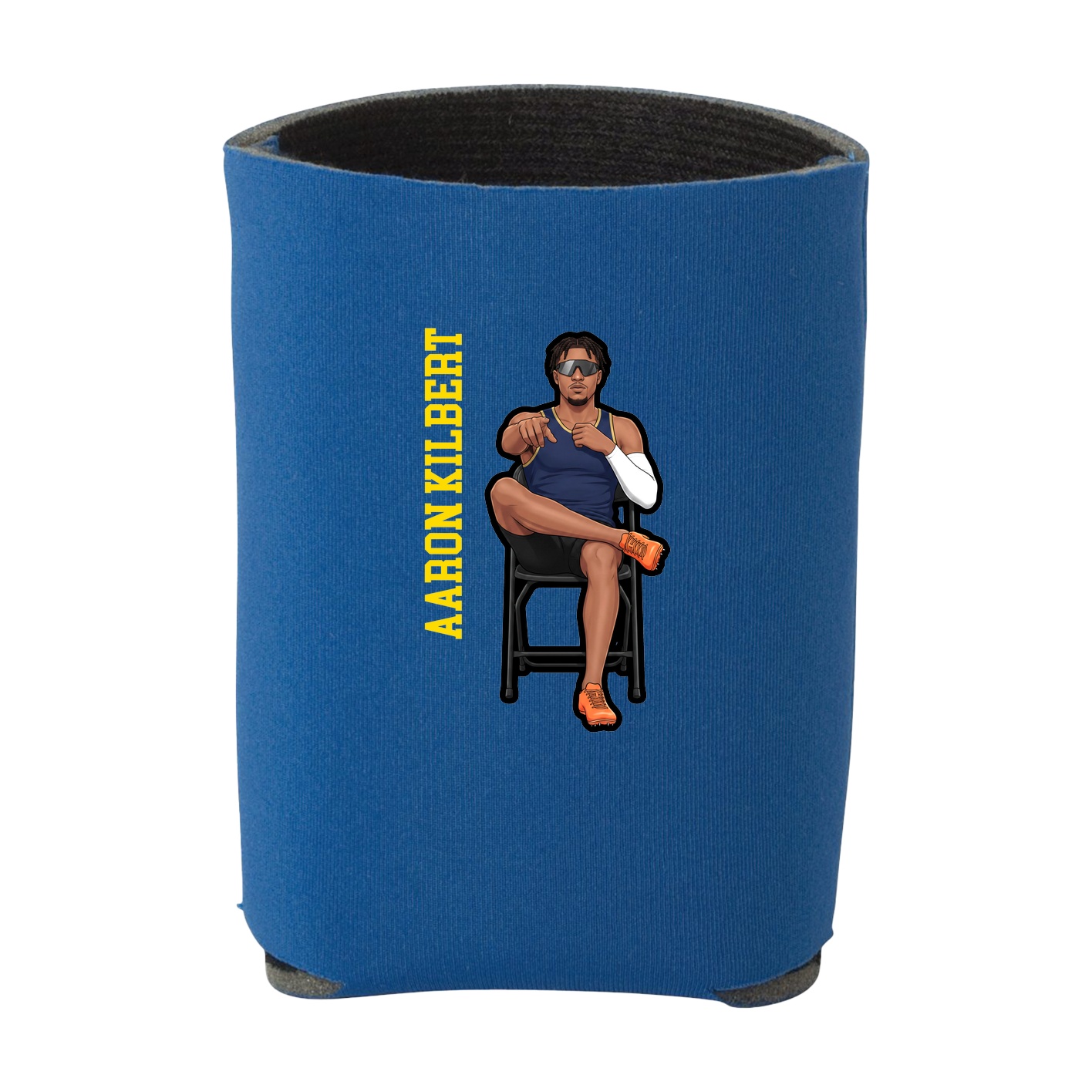 Can Holder — Name Vertical in Royal