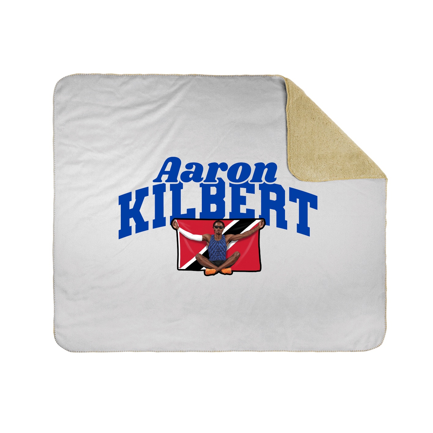 Throw Blanket — Signature Arch in White