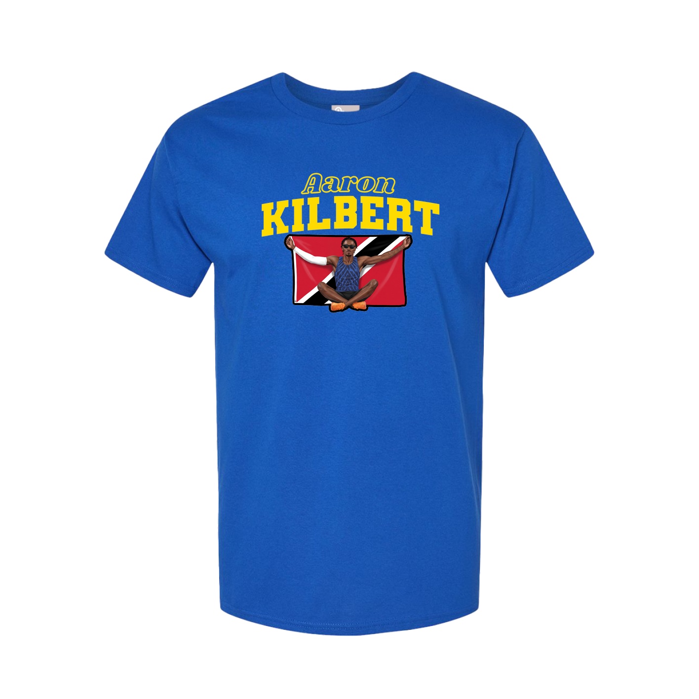 Youth Tee — Name Arch in Royal