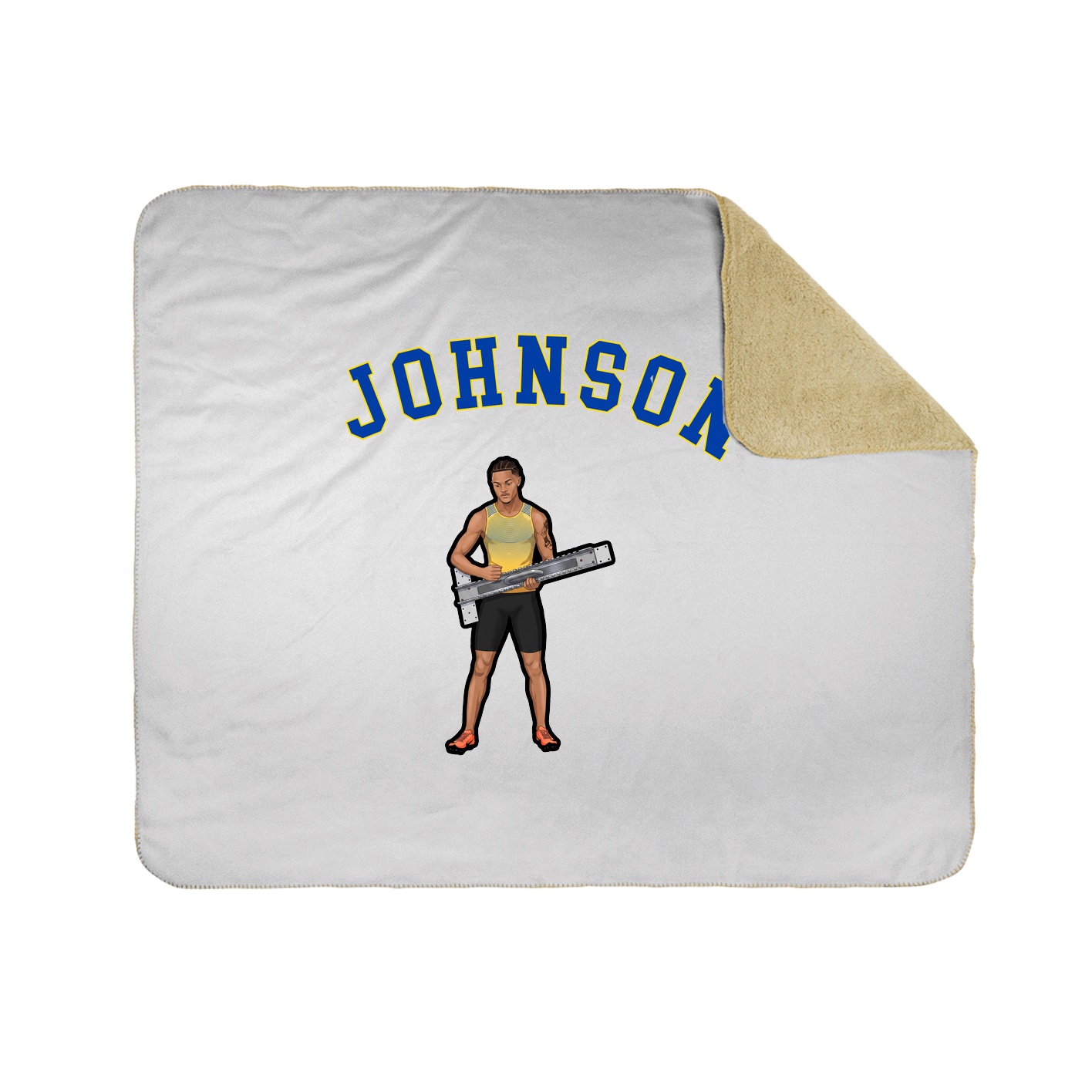 Throw Blanket — Shirsey Arch in White