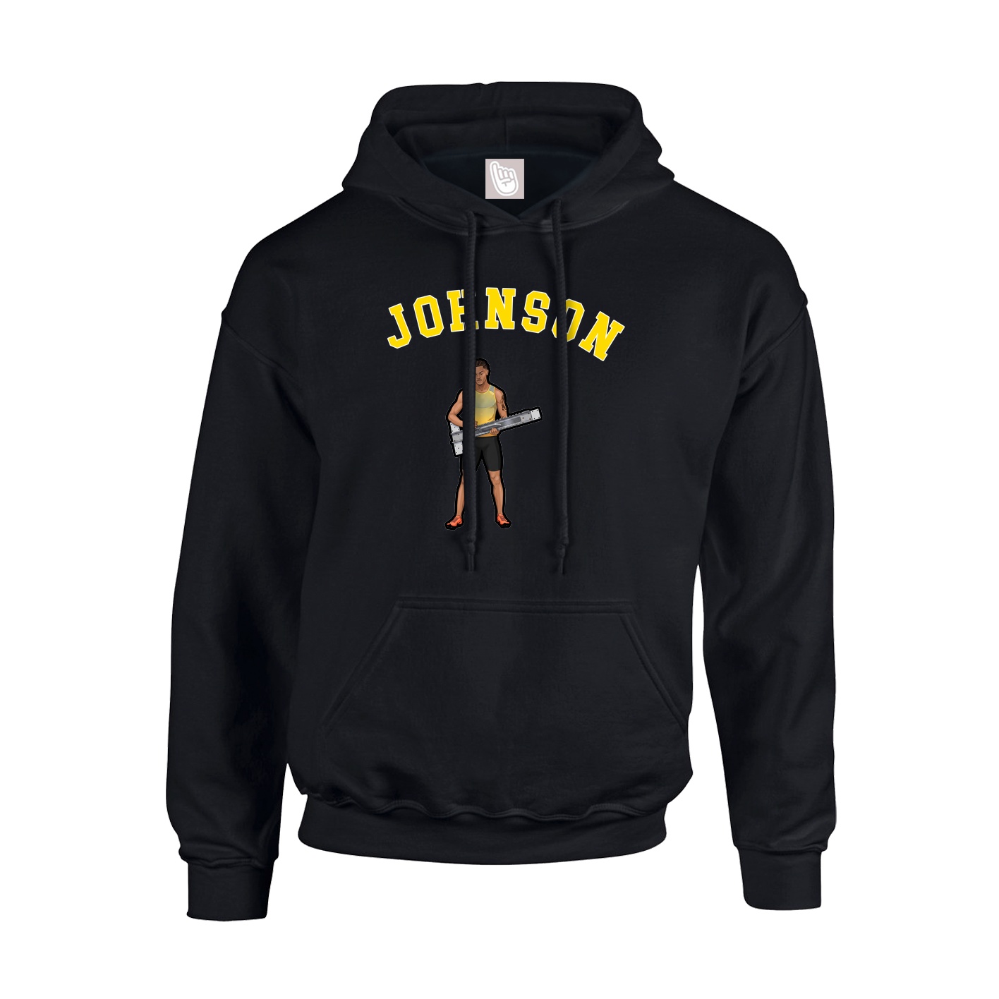 Youth Hoodie — Shirsey Arch in Black