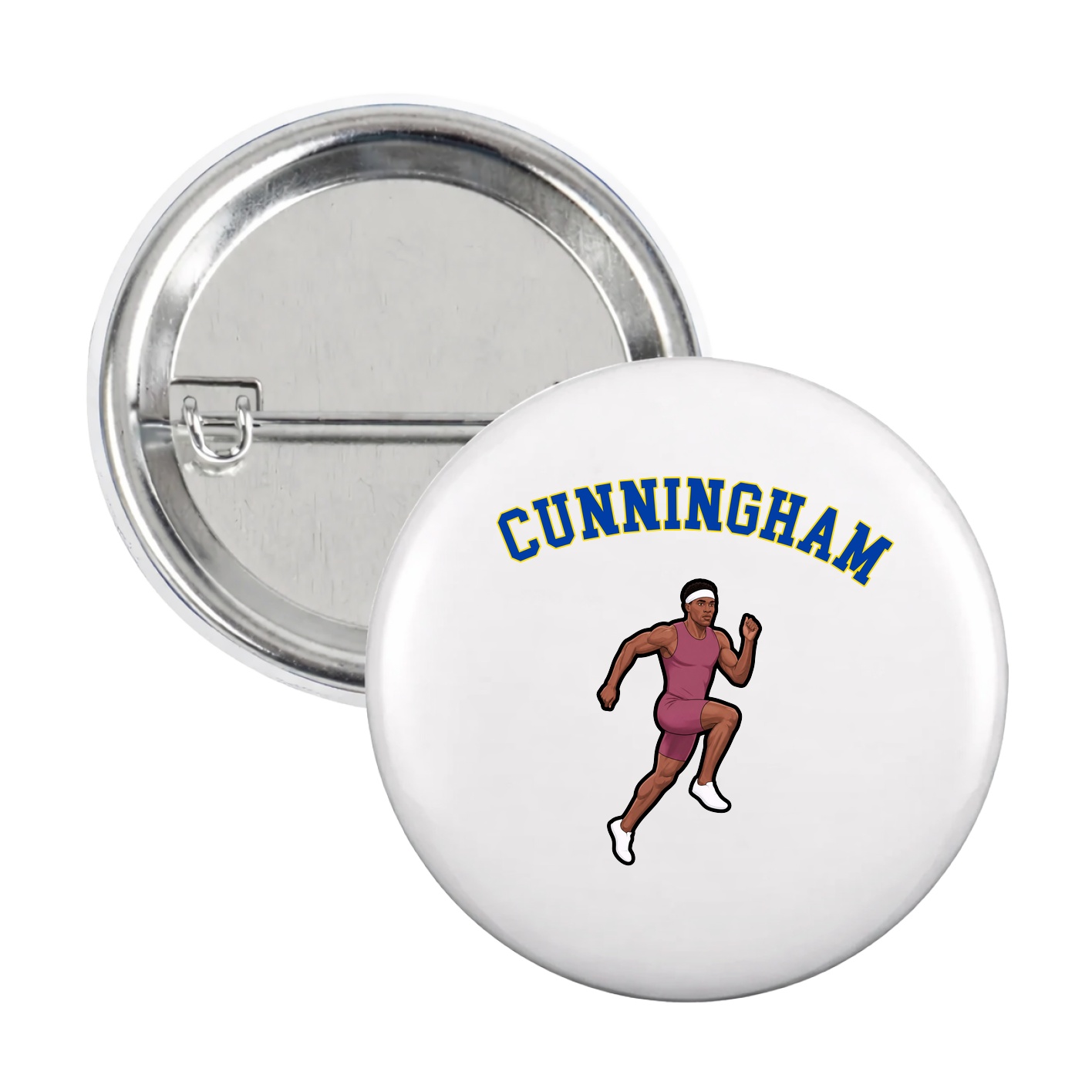 Game Day Button — Shirsey Arch in White