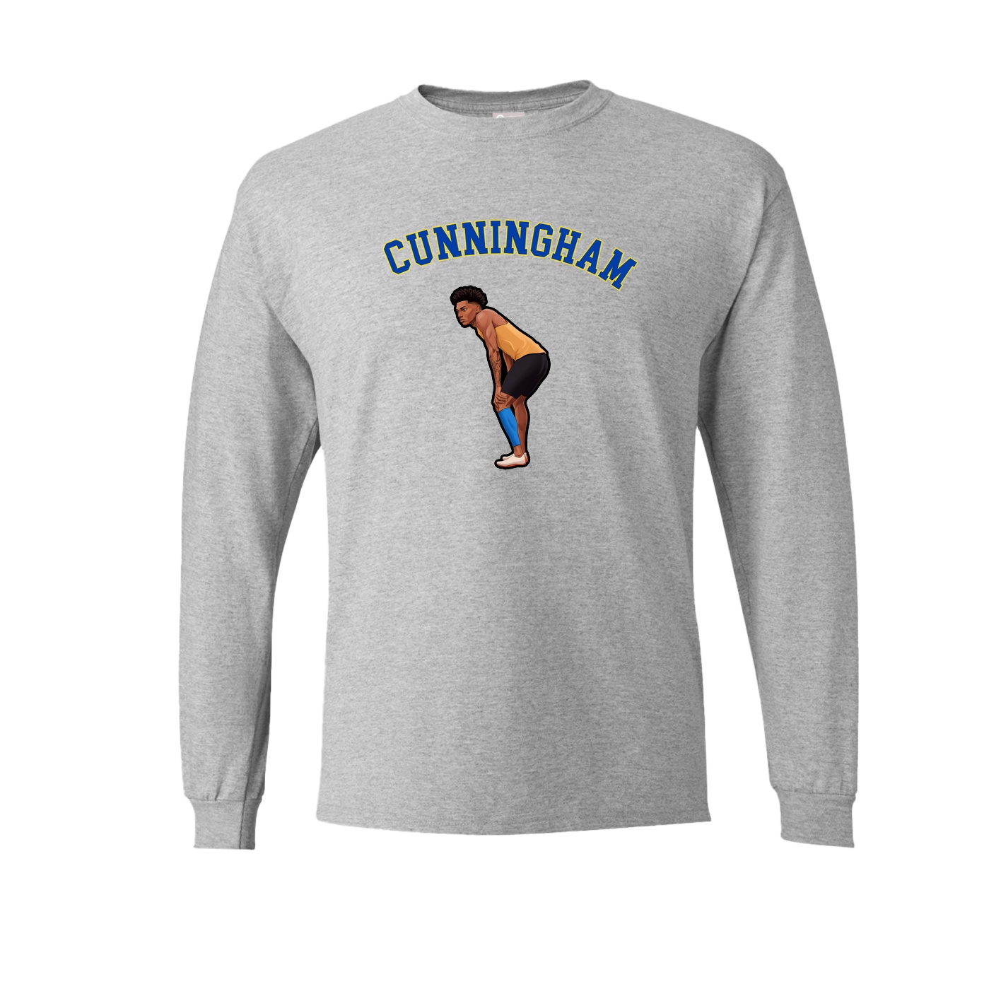 Long Sleeve Tee — Shirsey Arch in Grey