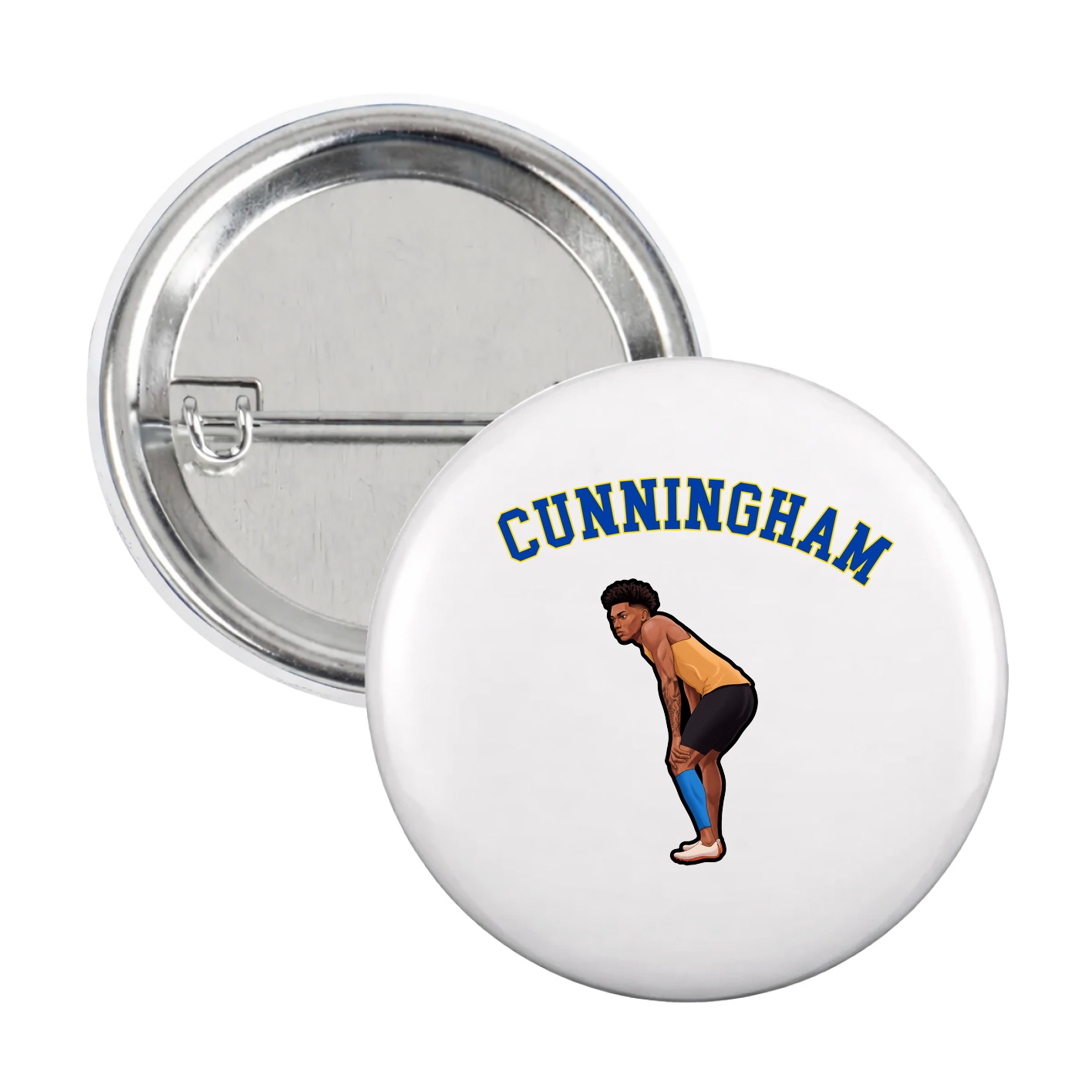 Game Day Button — Shirsey Arch in White