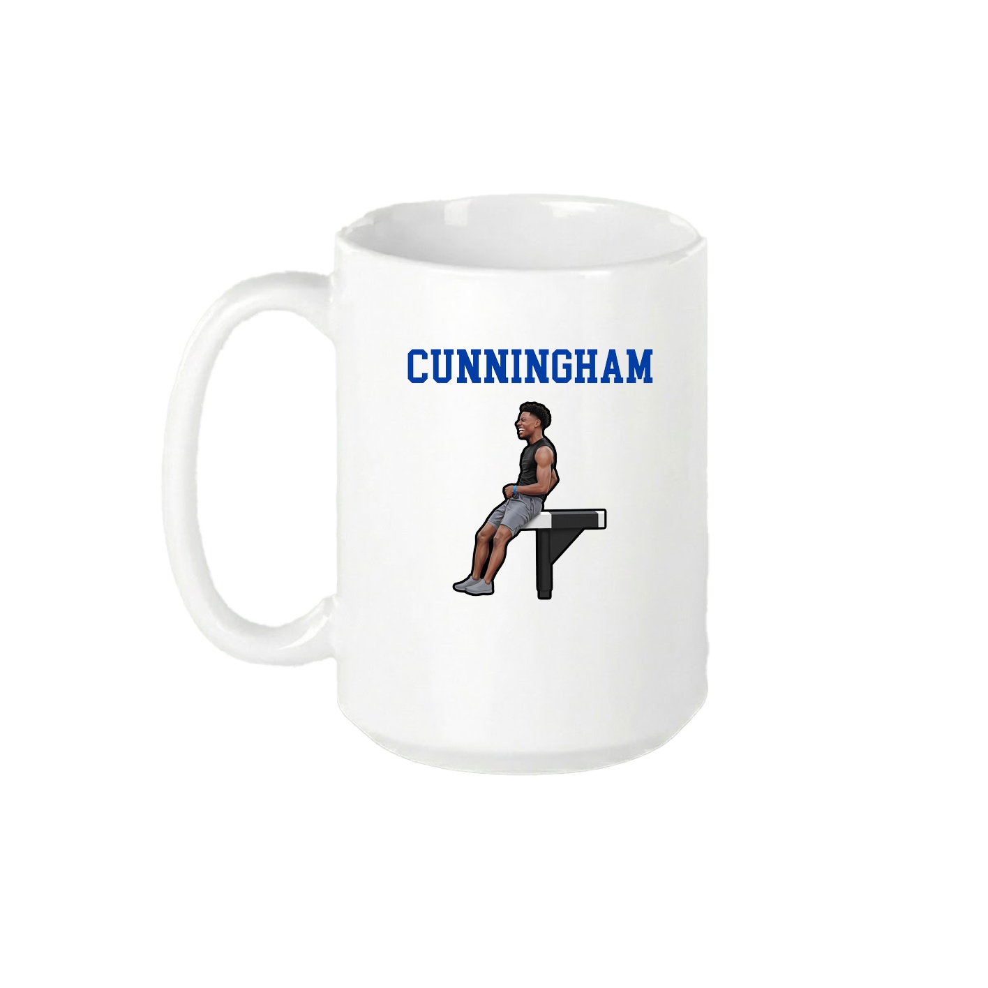 15oz Coffee Mug — Shirsey in White