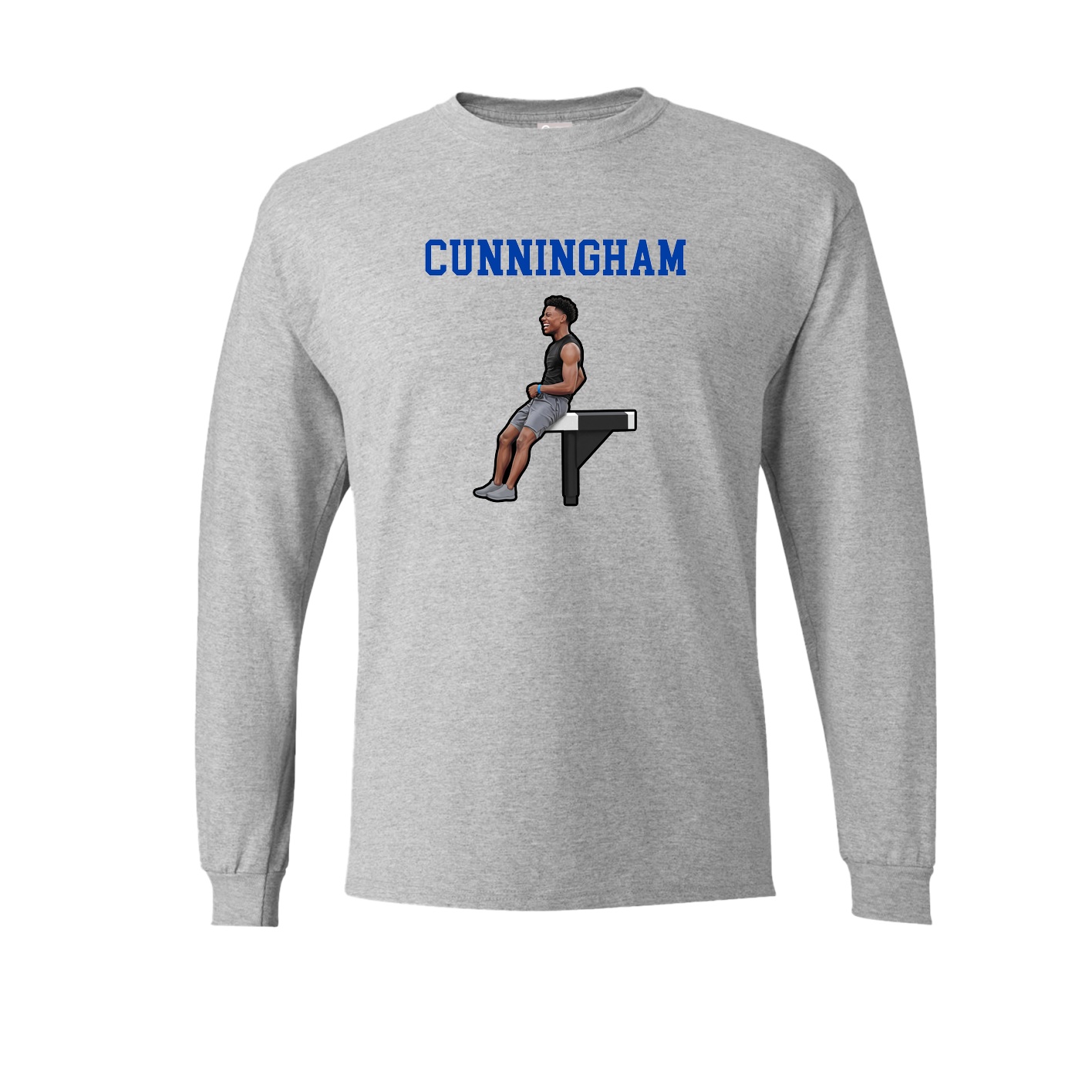 Long Sleeve Tee — Shirsey in Grey