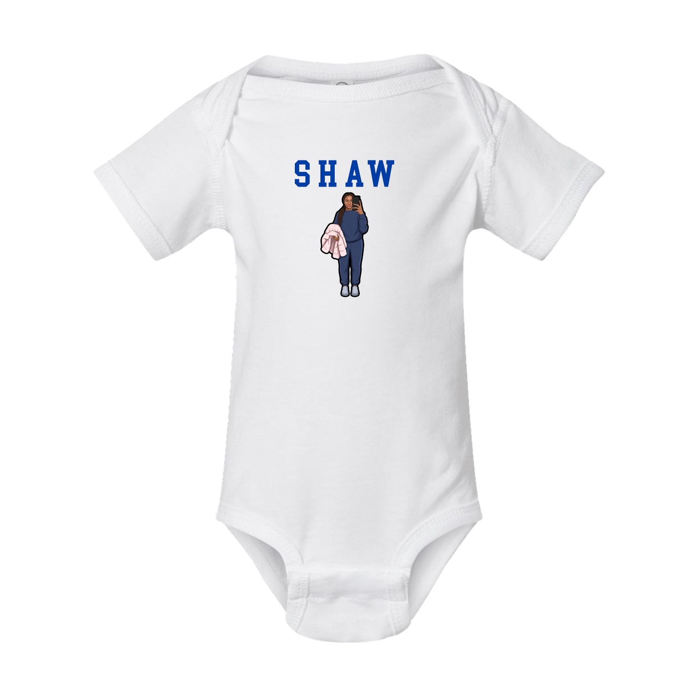 Baby Onesie — Shirsey in White